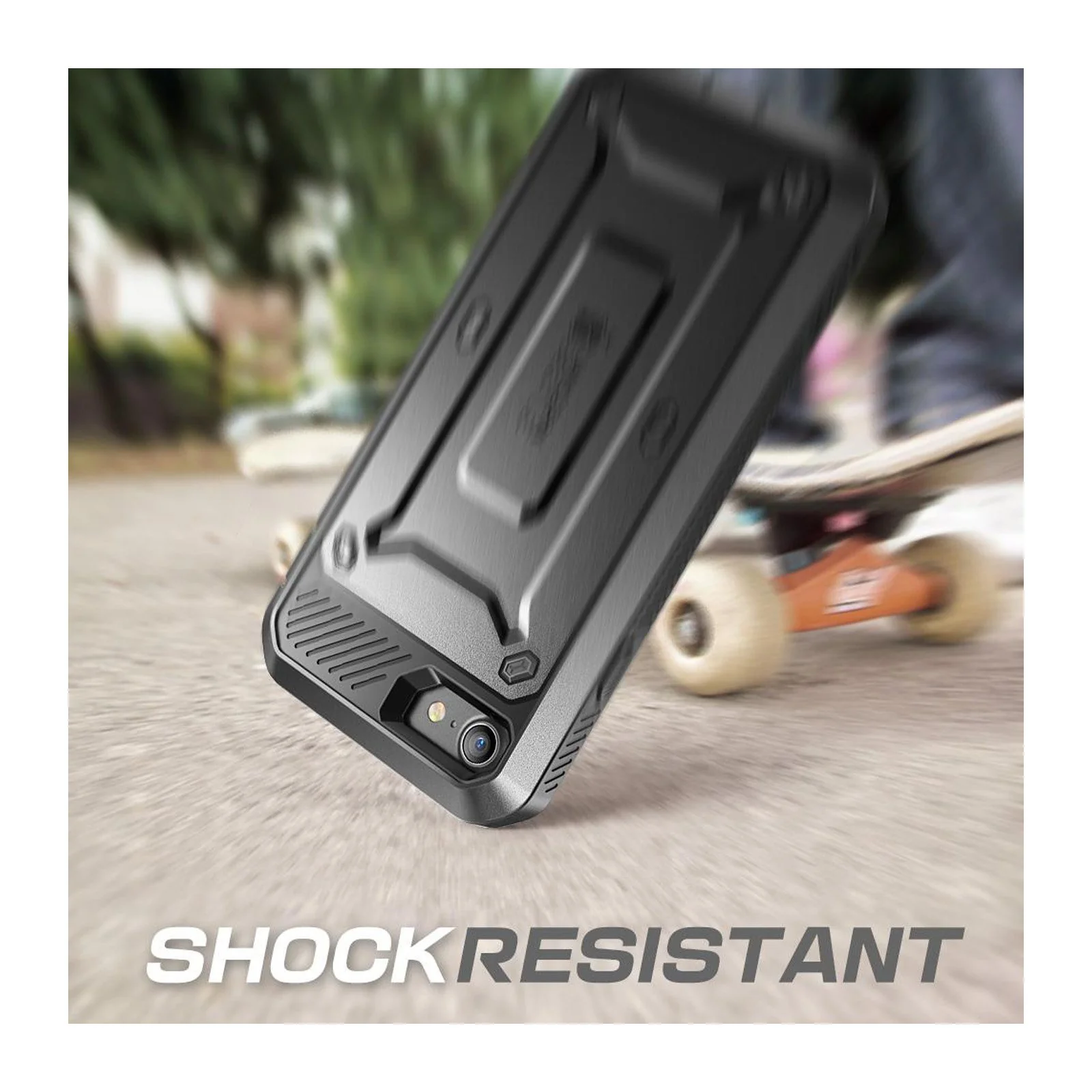 iPhone 7 Unicorn Beetle Pro Holster Case-Black - Image 5