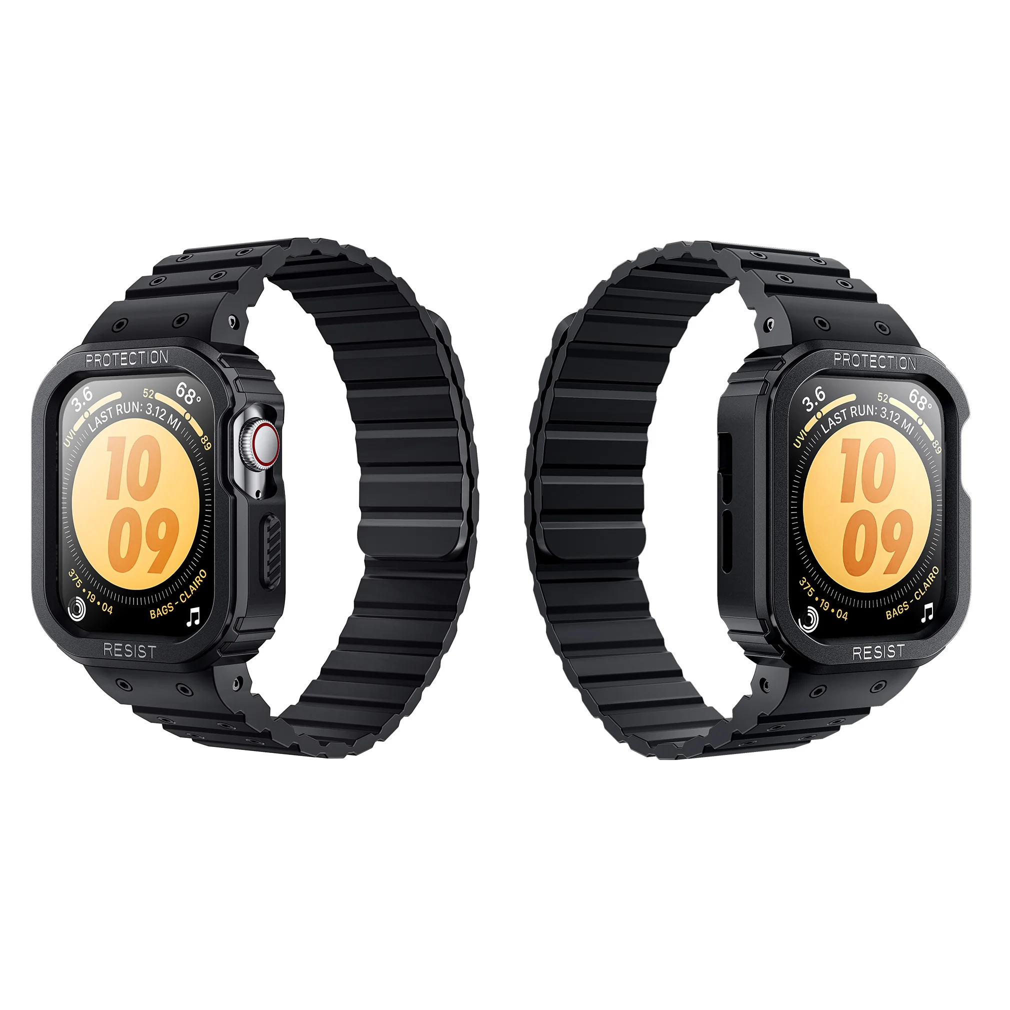 Apple Watch Unicorn Beetle SEAL Case with Magnetic Band (44mm/45mm)-Black - Image 3