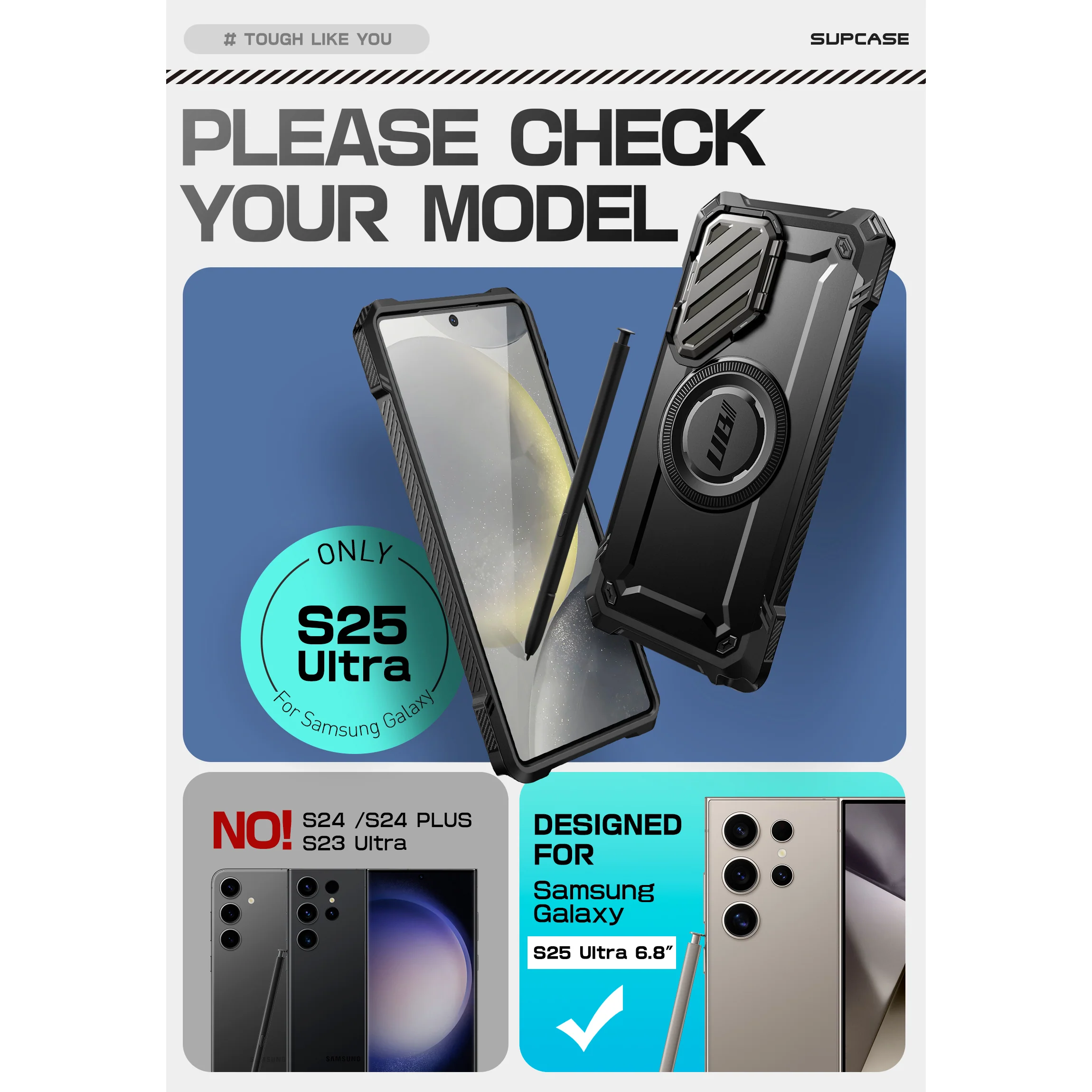 Bundle Sale - Galaxy S25 Ultra UB MAG XT Series & Samsung/iPhone Compatible MagFlip Wallet - Image 5