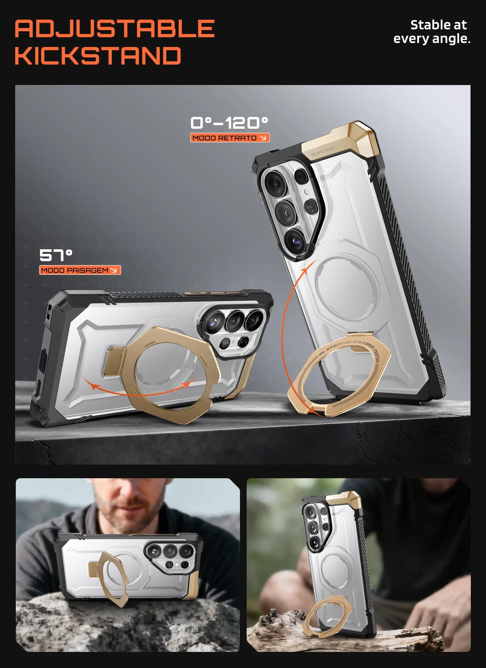 Bundle Sale - Galaxy S26 Ultra UB Grip Series & Samsung/iPhone Compatible MagFlip Wallet - Image 7