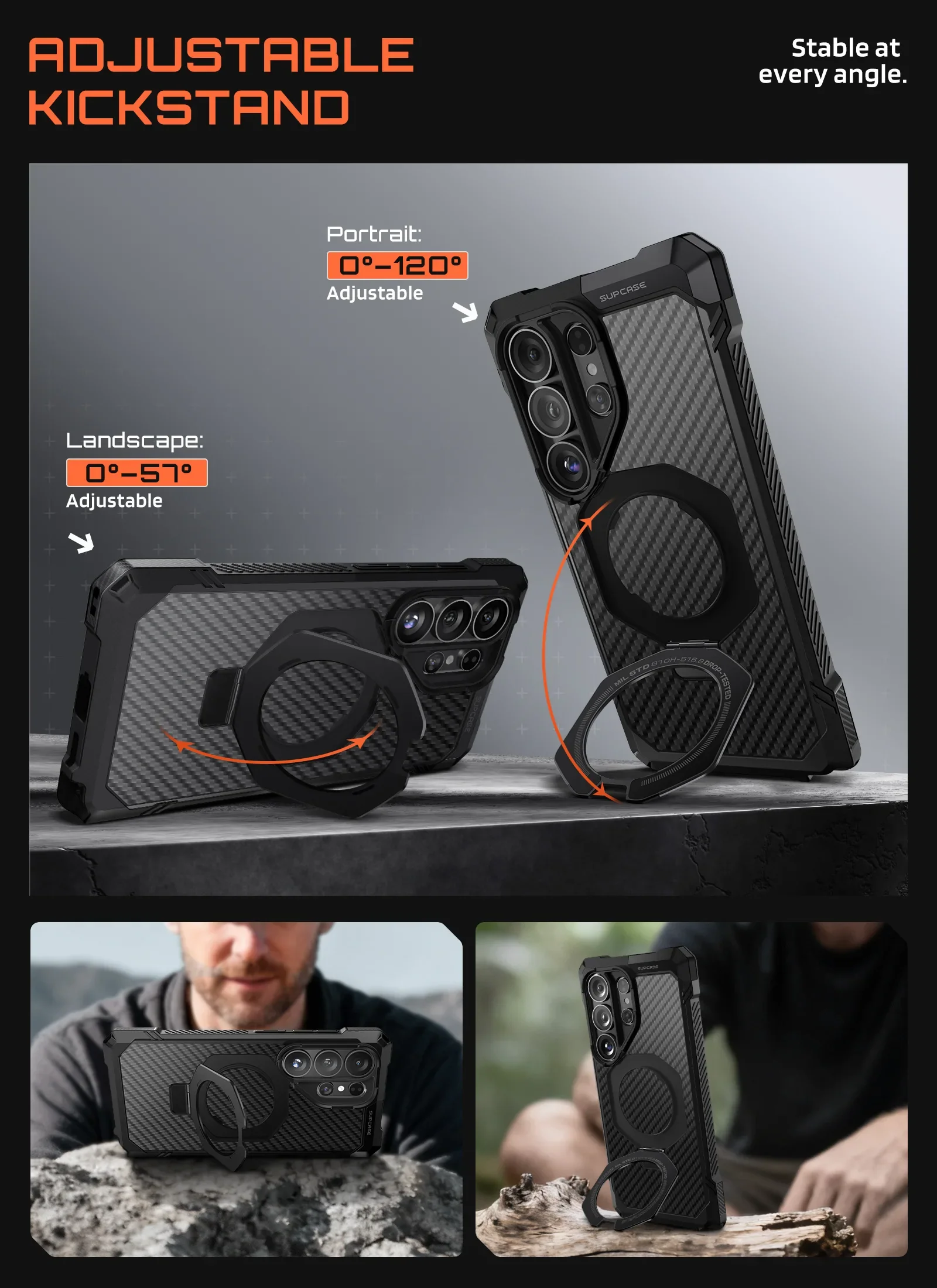 Bundle Sale - Galaxy S26 Ultra UB Grip Series & Samsung/iPhone Compatible MagFlip Wallet - Image 36