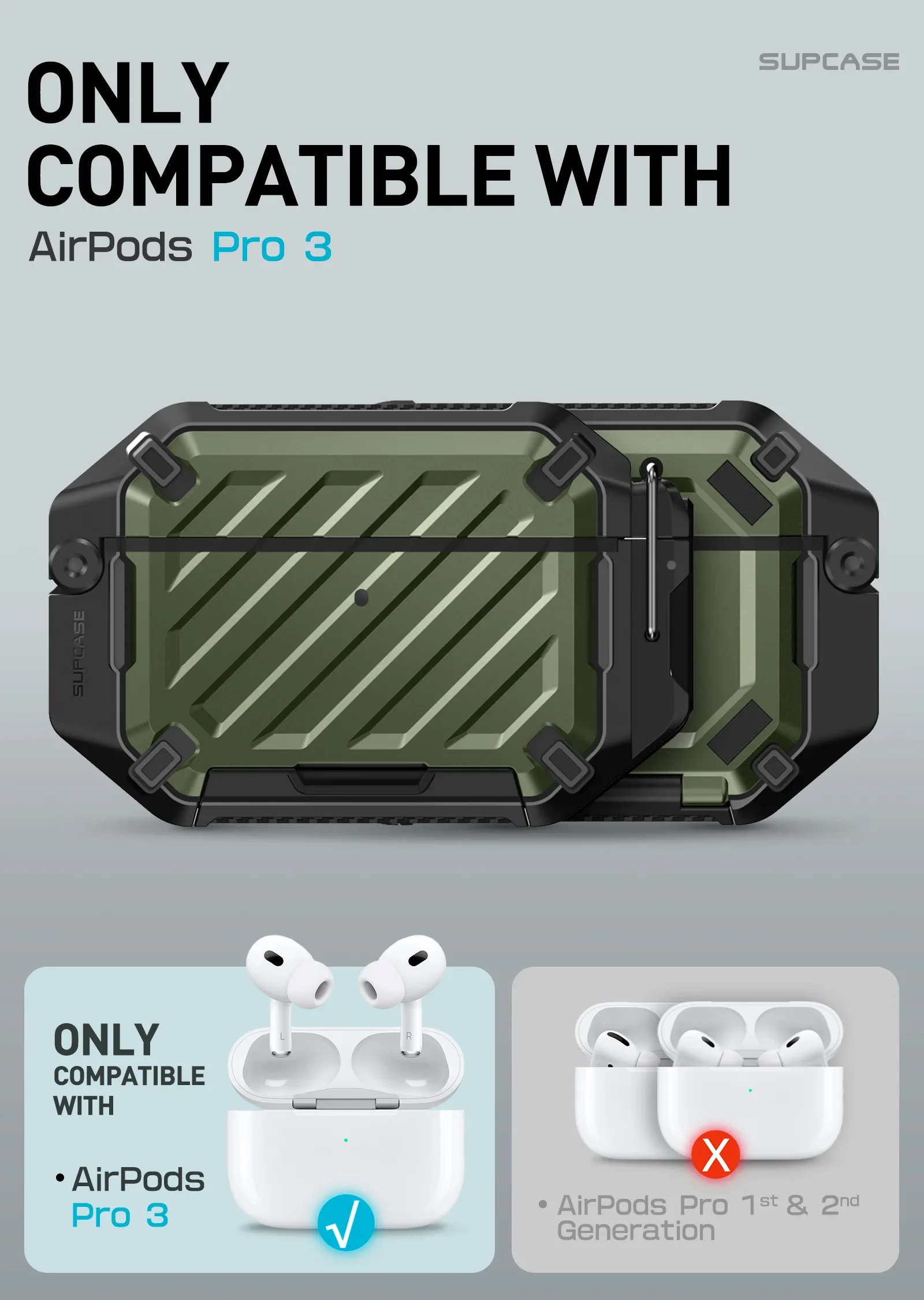Bundle Sale - iPhone 17 Pro Max UB GRIP Series & Airpods Pro 3 UB Pro Protective Case - Image 46