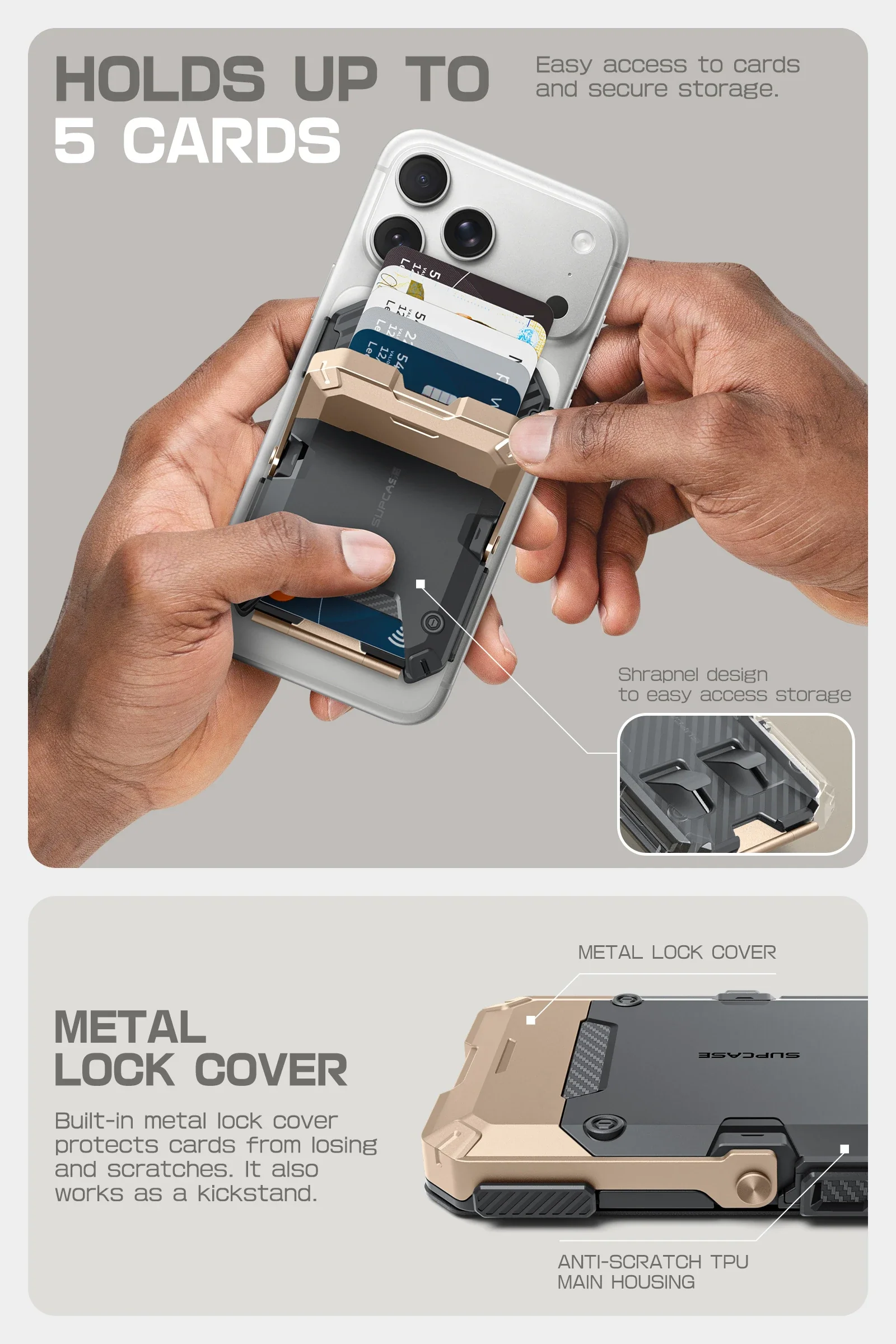 Bundle Sale - iPhone 16 Pro Max UB GRIP Series & MagFlip Wallet with Stand - Image 94