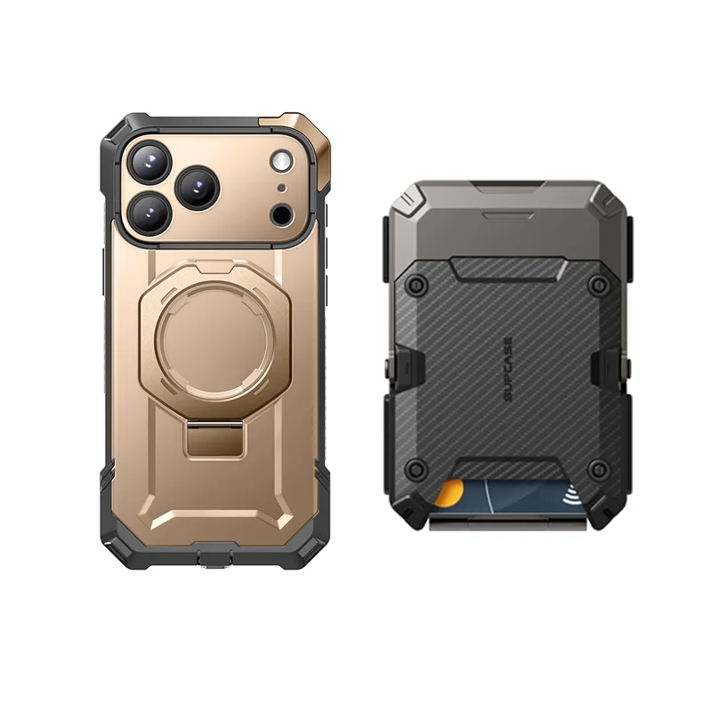 Bundle Sale - iPhone 17 Pro UB GRIP Series & MagFlip Wallet with Stand - Image 25