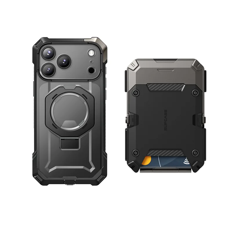 Bundle Sale - iPhone 17 Pro UB GRIP Series & MagFlip Wallet with Stand - Image 41