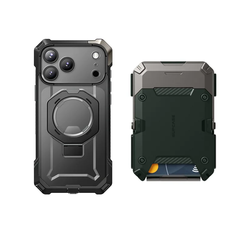 Bundle Sale - iPhone 17 Pro UB GRIP Series & MagFlip Wallet with Stand - Image 34