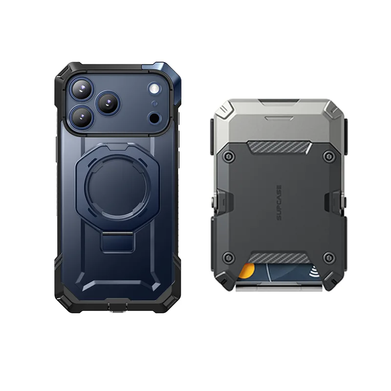 Bundle Sale - iPhone 17 Pro UB GRIP Series & MagFlip Wallet with Stand - Image 46