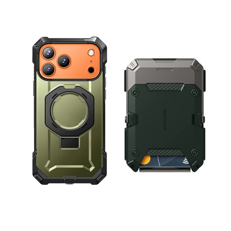 Bundle Sale - iPhone 17 Pro UB GRIP Series & MagFlip Wallet with Stand - Image 14