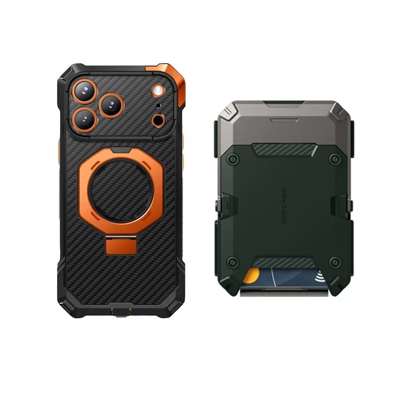 Bundle Sale - iPhone 17 Pro Max UB GRIP Series & MagFlip Wallet with Stand - Image 84