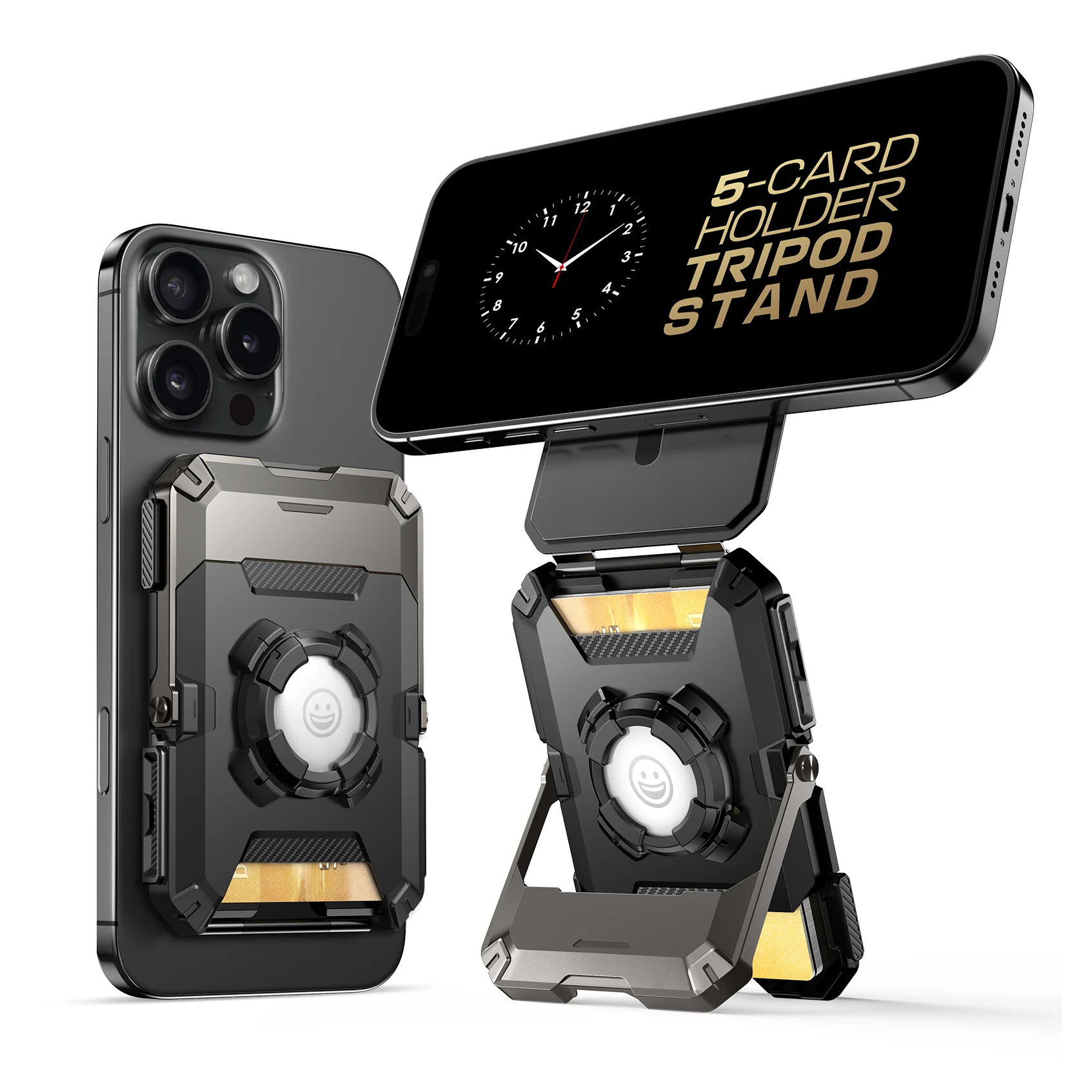 Bundle Sale - iPhone 17 Pro Max UB GRIP PRO & MagSafe Wallet with Airtag Holder - Image 15