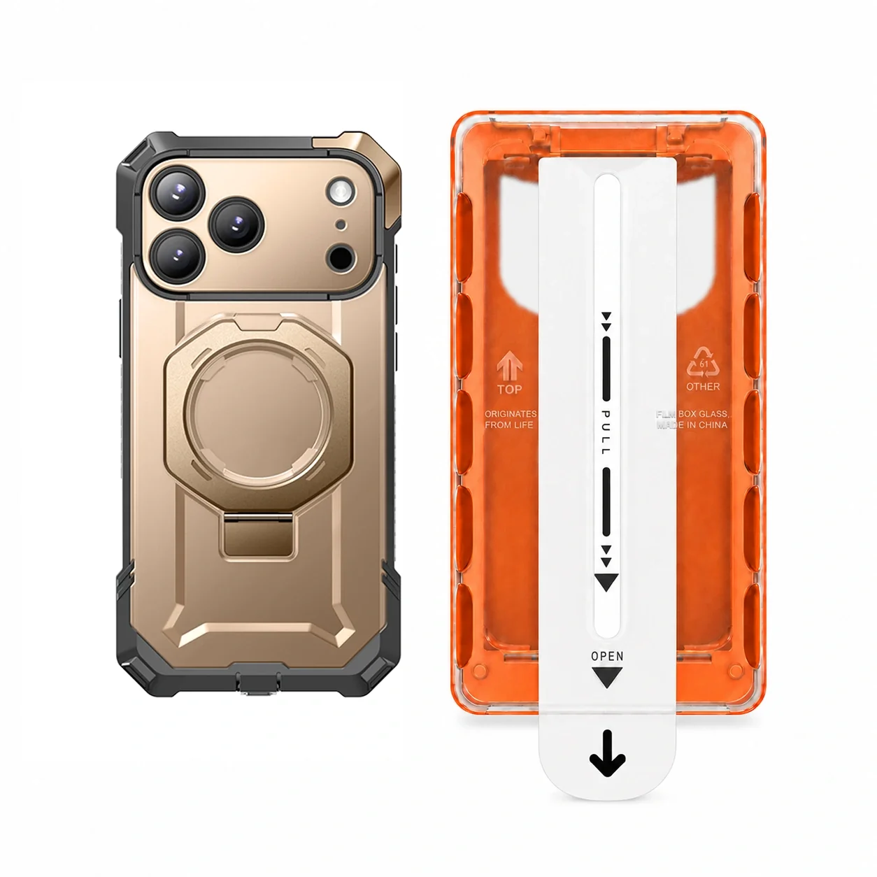 Bundle Sale - iPhone 17 Pro Max UB GRIP Series & Tempered Glass Screen Protector - Image 15