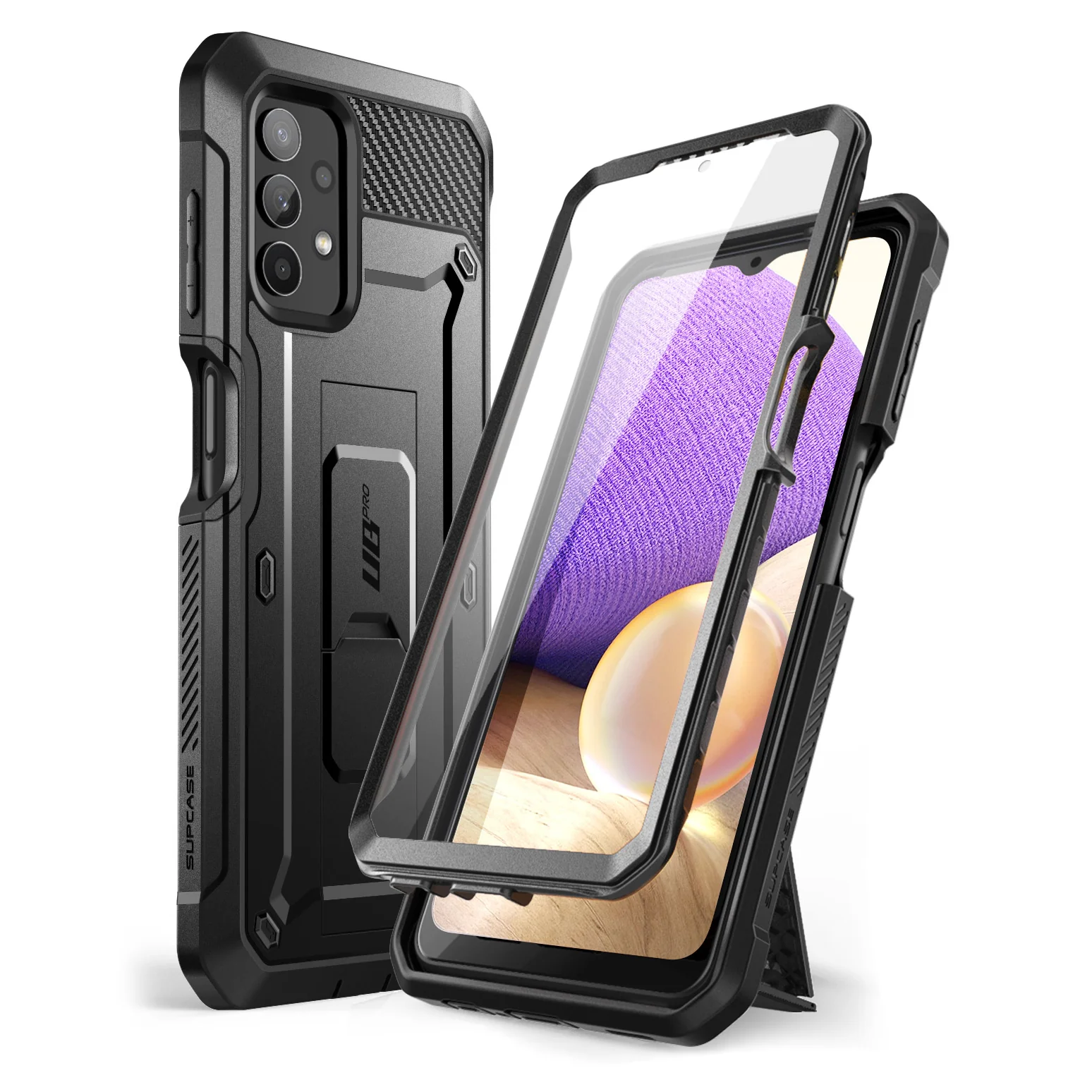 Galaxy A32 Unicorn Beetle Pro Rugged Holster Case-Black - Image 2