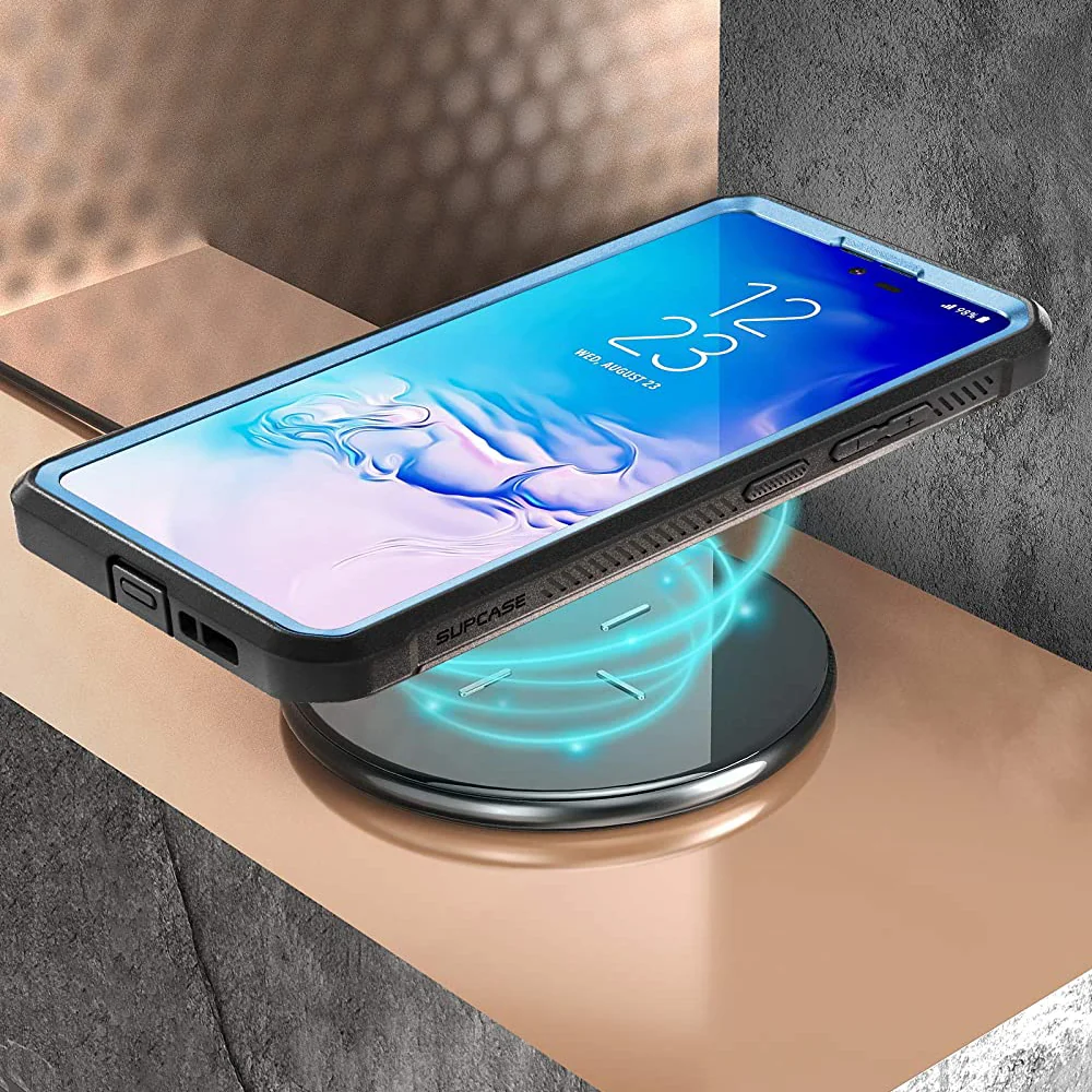 Galaxy S10 Lite Unicorn Beetle Pro Full Body Rugged Holster Case-Metallic Blue - Image 8