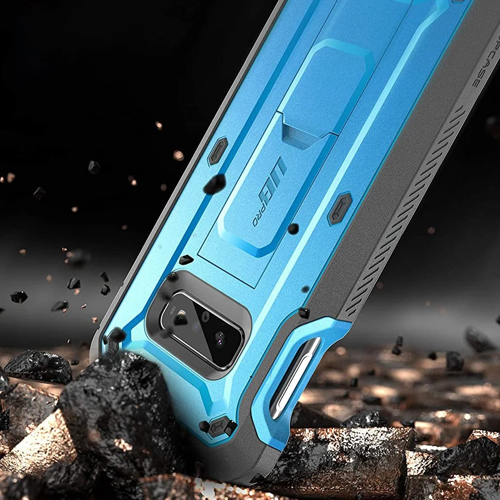 Galaxy S10e Unicorn Beetle Pro Full Body Rugged Holster Case-Blue - Image 3
