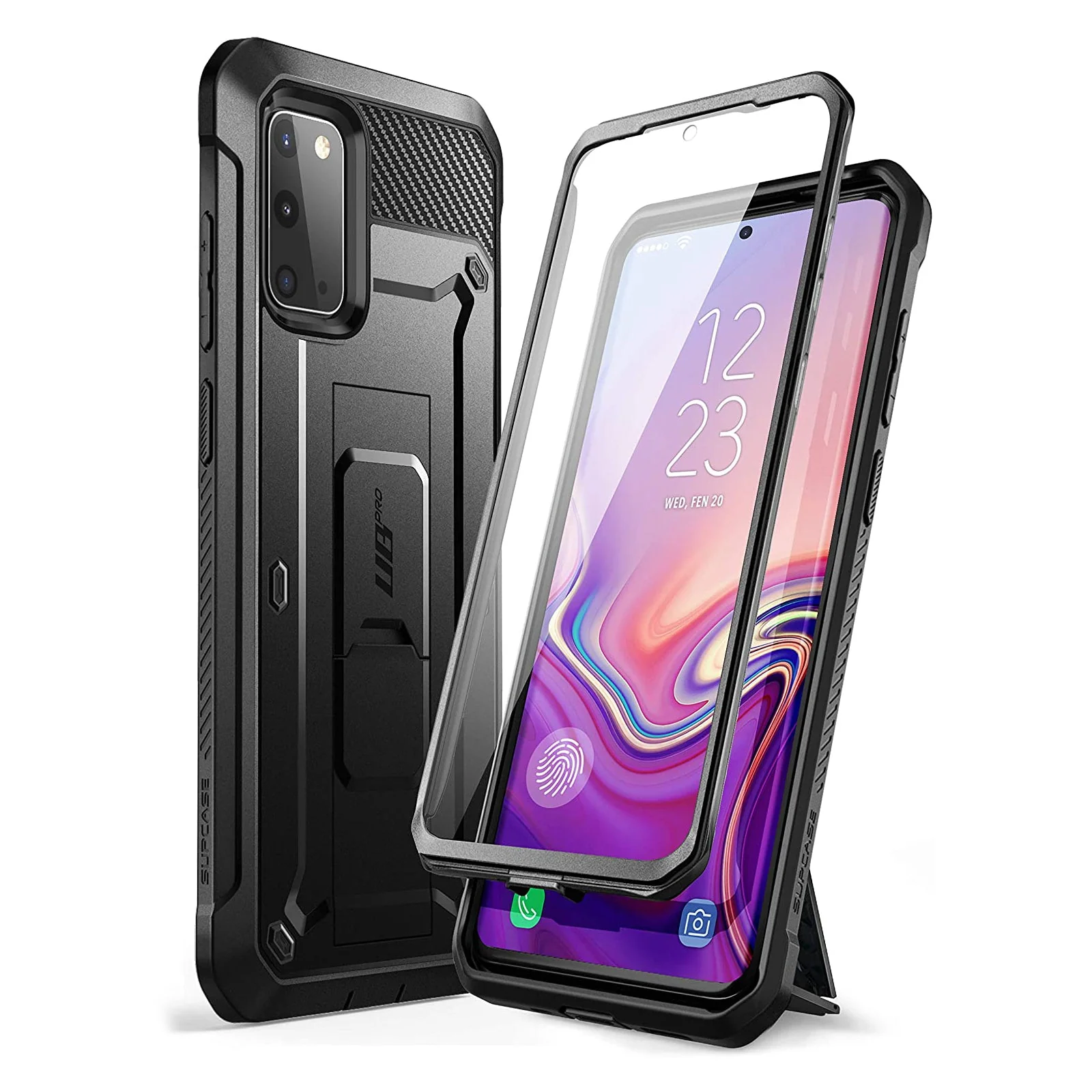 Galaxy S20 FE Unicorn Beetle Pro Rugged Case(Open-Box)-Black - Image 2