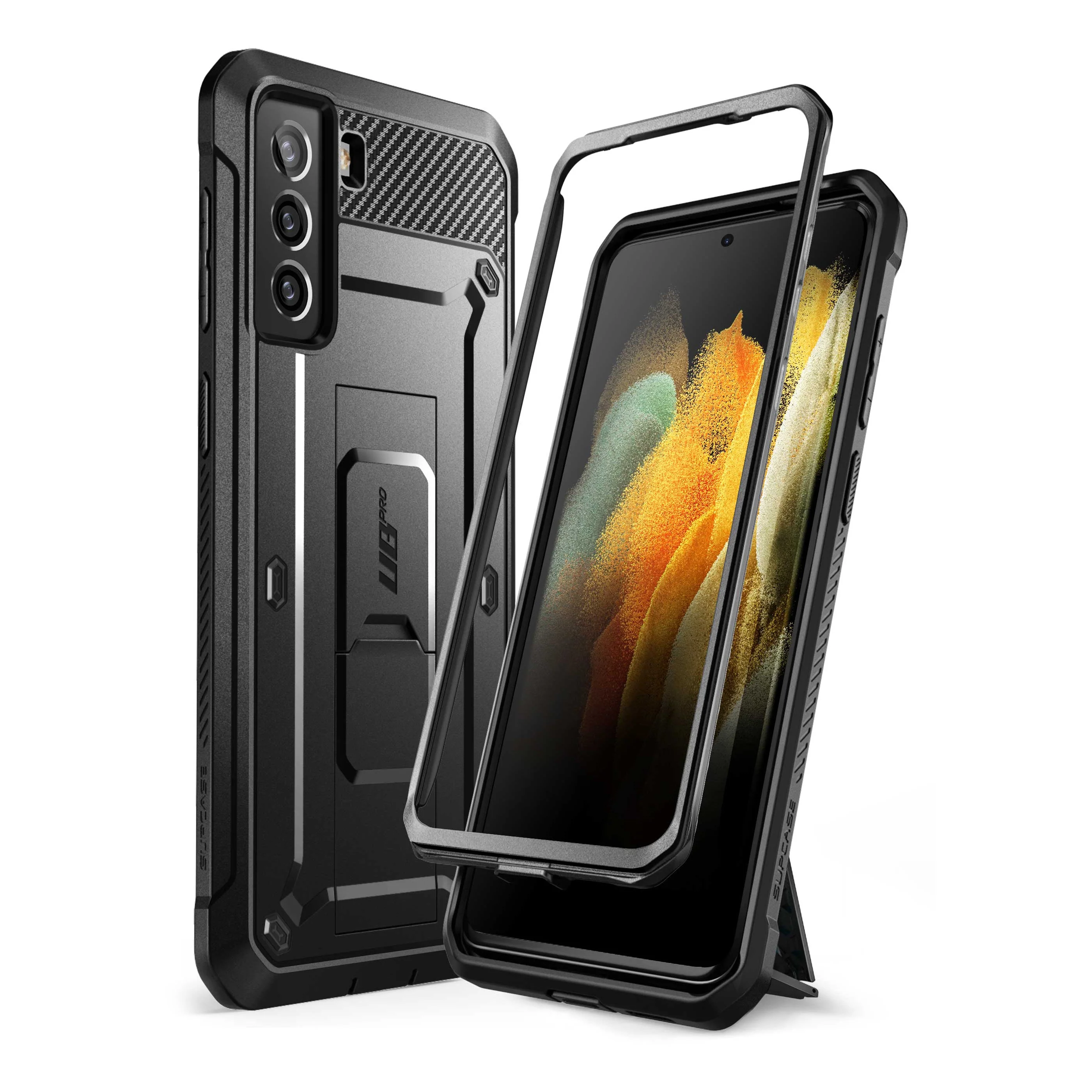 Galaxy S21 Plus Unicorn Beetle Pro Rugged Case(open box)-Black - Image 2