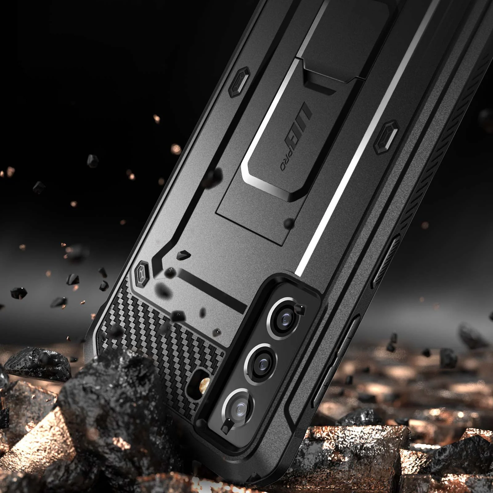 Galaxy S21 Plus Unicorn Beetle Pro Rugged Case(open box)-Black - Image 3
