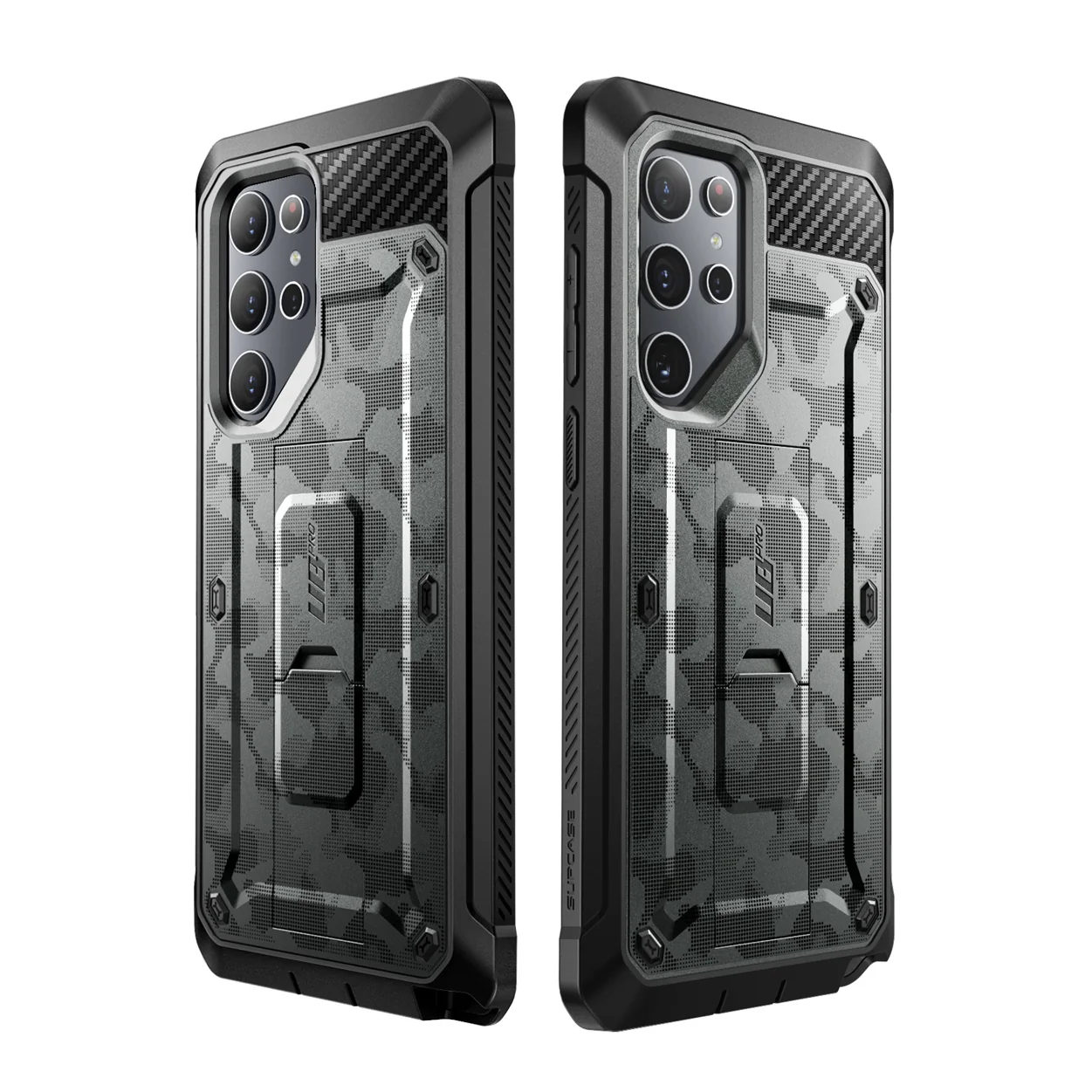 Galaxy S22 Ultra Unicorn Beetle PRO Rugged Case-Gray Camo - Image 3