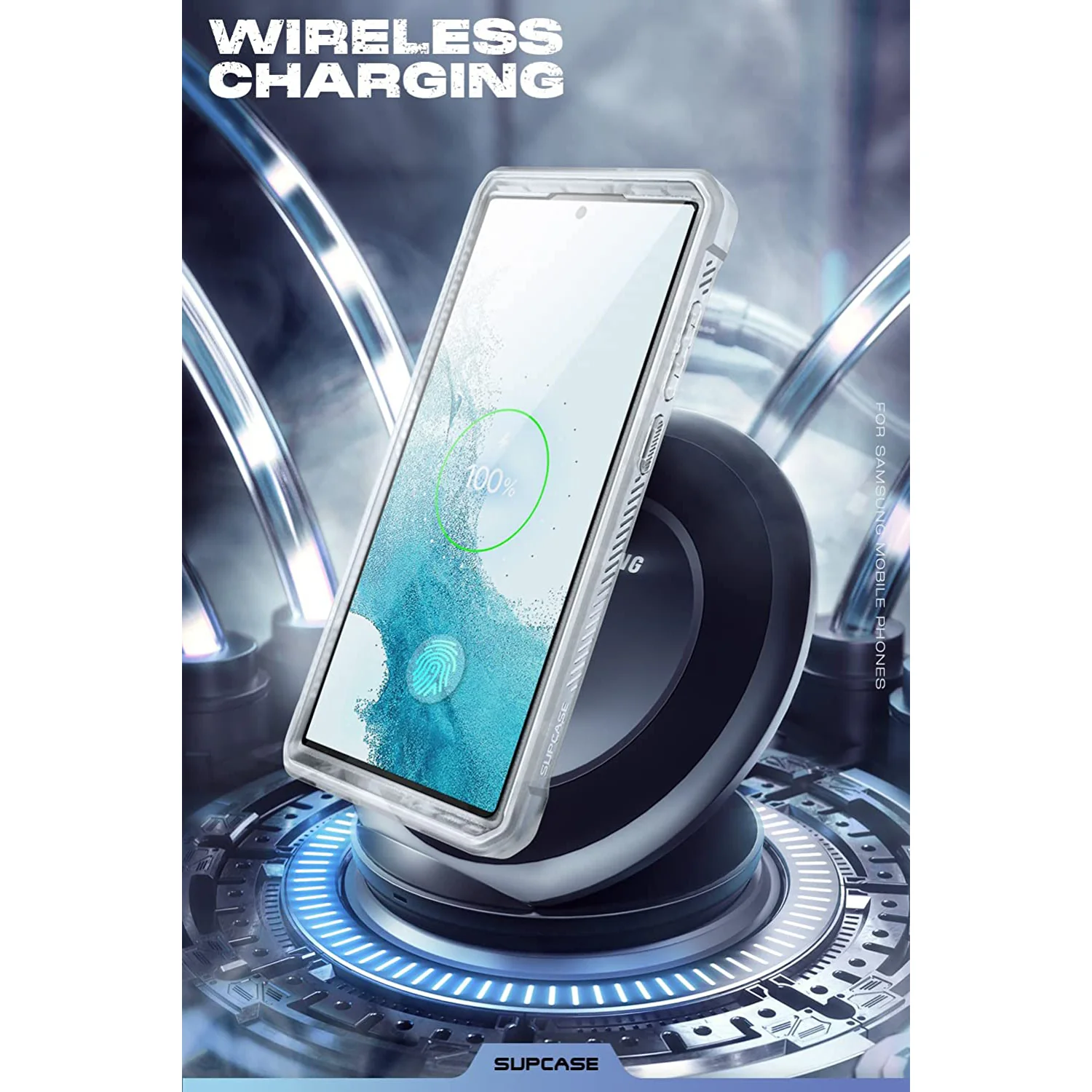 Galaxy S22 Ultra Unicorn Beetle PRO Screen Protector Case-Ice - Image 7