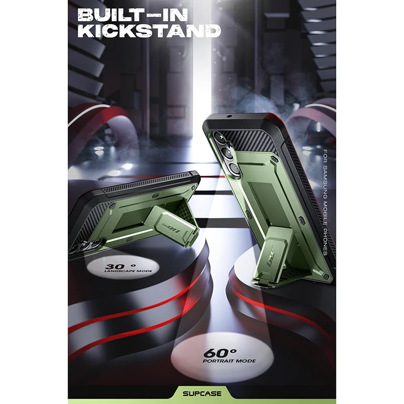 Galaxy S23 FE Unicorn Beetle PRO Rugged Phone Case-Dark Green - Image 5