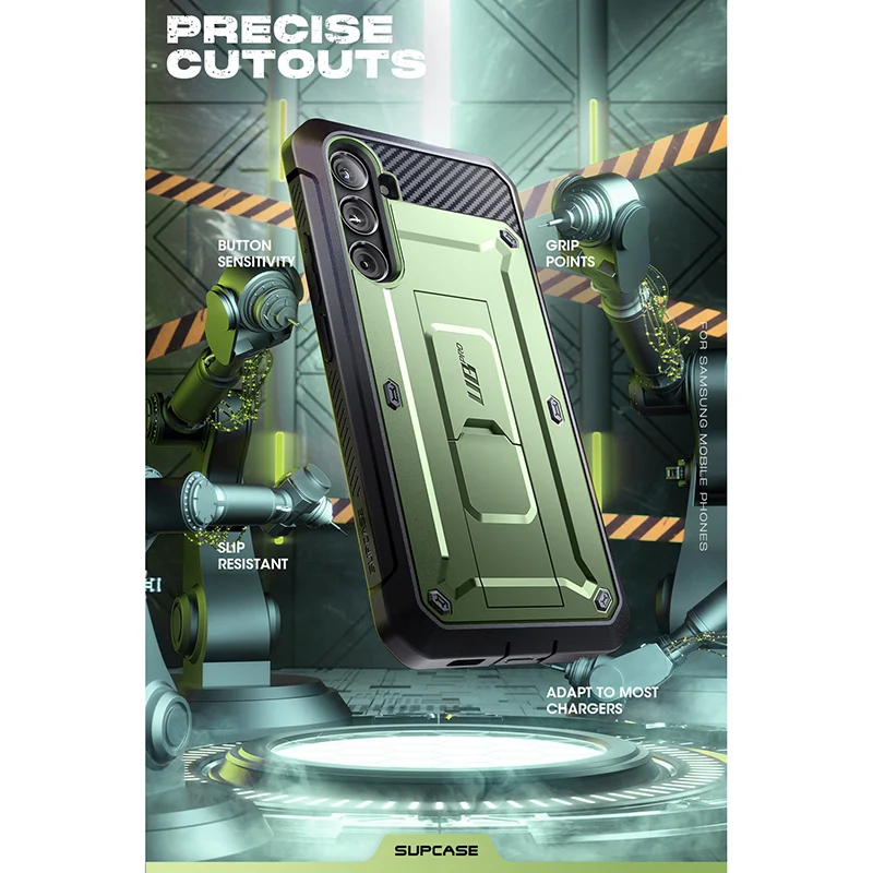 Galaxy S23 FE Unicorn Beetle PRO Rugged Phone Case-Dark Green - Image 8