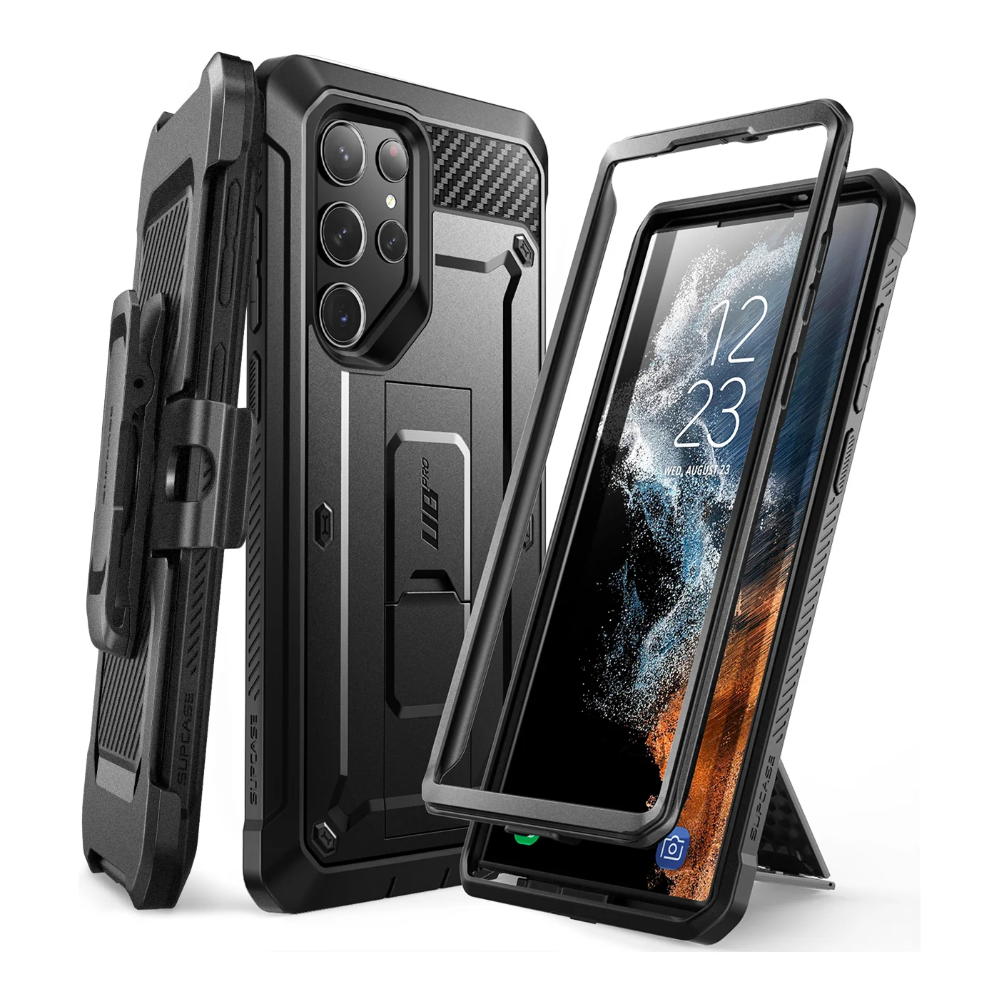 Galaxy S23 Ultra Unicorn Beetle PRO Rugged Case-Black - Image 3