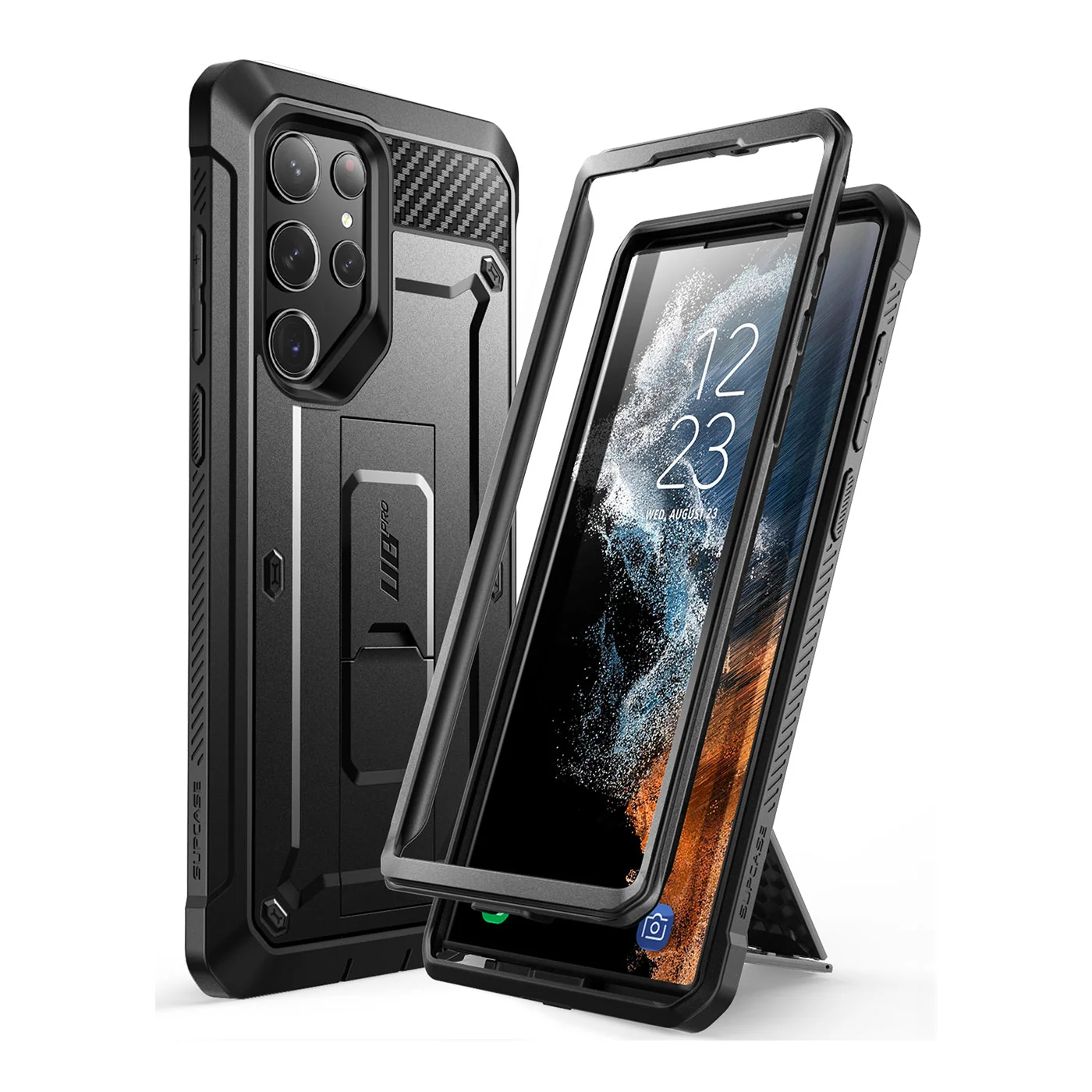 Galaxy S23 Ultra Unicorn Beetle PRO Rugged Case(open box)-Black - Image 2