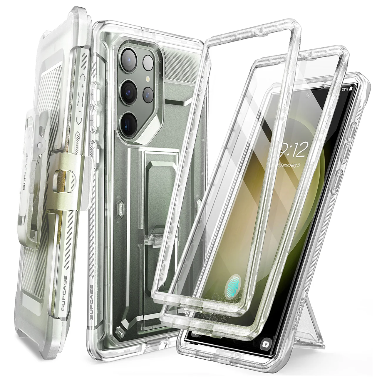 Galaxy S23 Ultra Unicorn Beetle PRO Screen Protector Case-Clear - Image 5