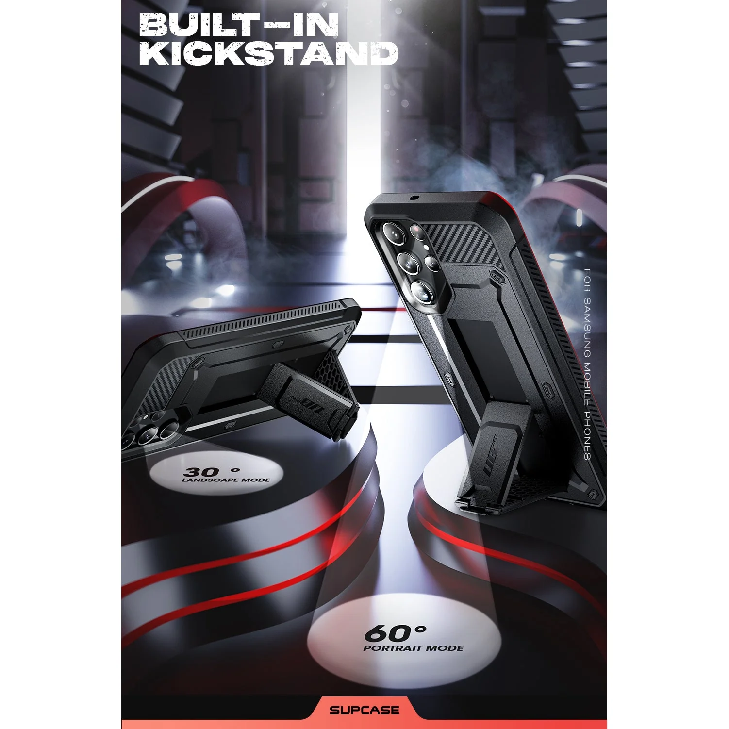 Galaxy S23 Ultra Unicorn Beetle PRO Screen Protector Case(Open-Box)-Black - Image 6