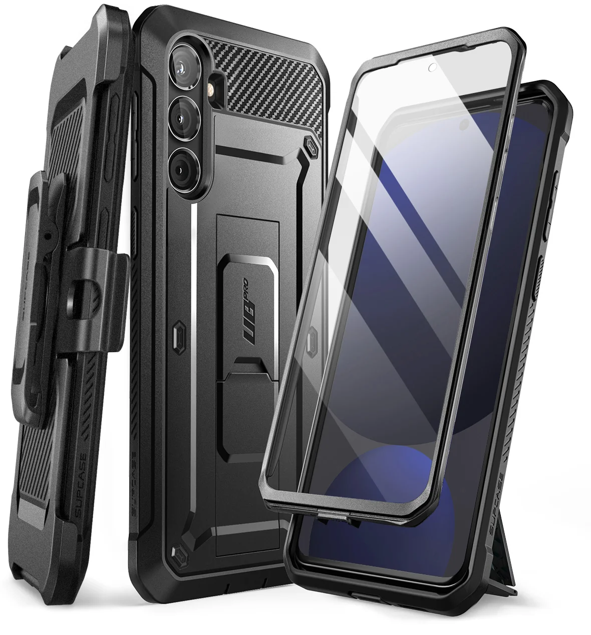 Galaxy S24 FE Unicorn Beetle PRO Rugged Case-Black - Image 2