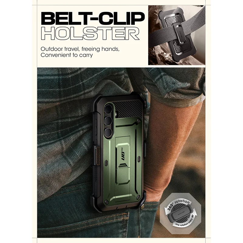Galaxy S24 Plus Unicorn Beetle PRO Rugged Case-Dark Green - Image 7
