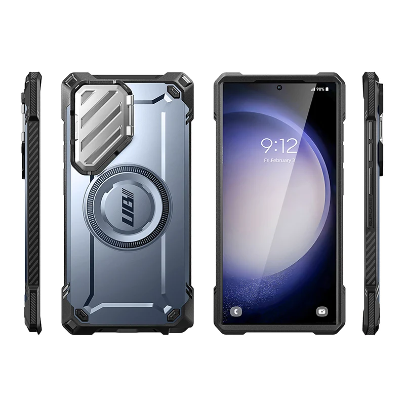 Galaxy S24 Ultra Unicorn Beetle MAG XT Bumper Case -Metallic Blue - Image 4