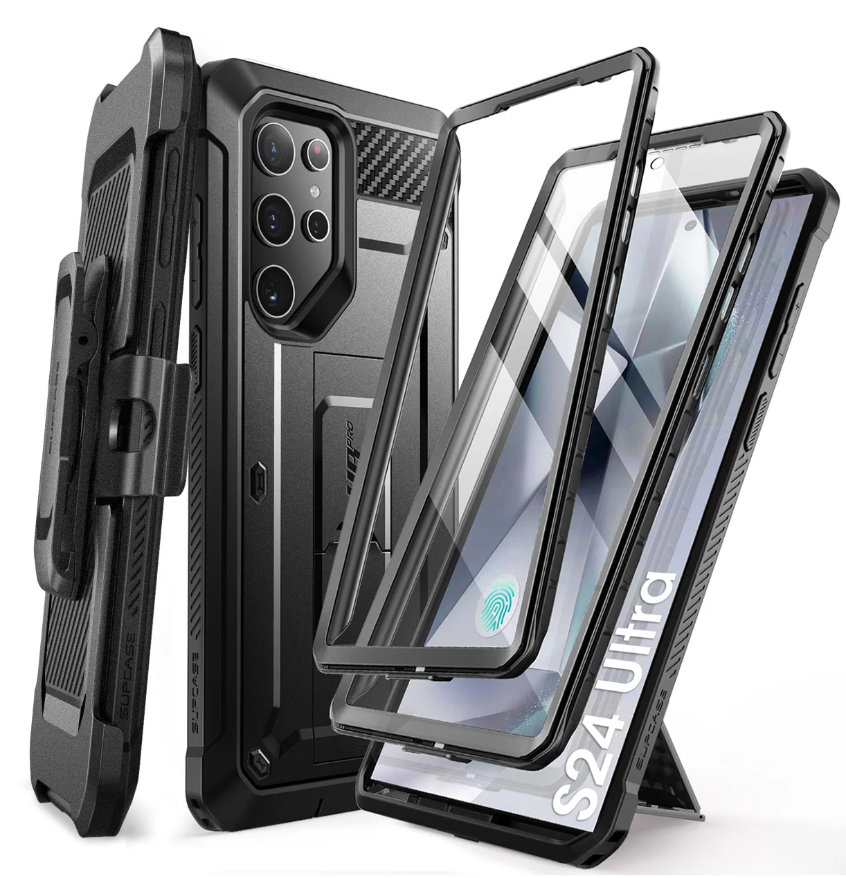 Galaxy S24 Ultra Unicorn Beetle PRO Rugged Case-Black - Image 2