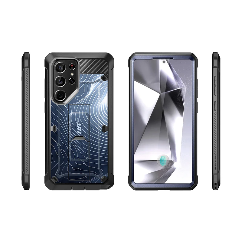Galaxy S24 Ultra Unicorn Beetle PRO Rugged Case-Blue Ripple - Image 4