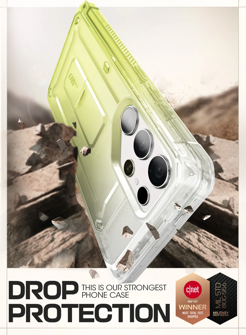 Galaxy S24 Ultra Unicorn Beetle PRO Rugged Case-Gradient Green - Image 3