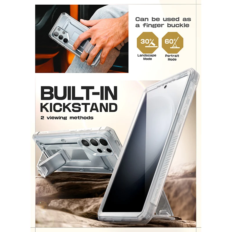 Galaxy S24 Ultra Unicorn Beetle PRO Rugged Case(open box)-Clear - Image 5