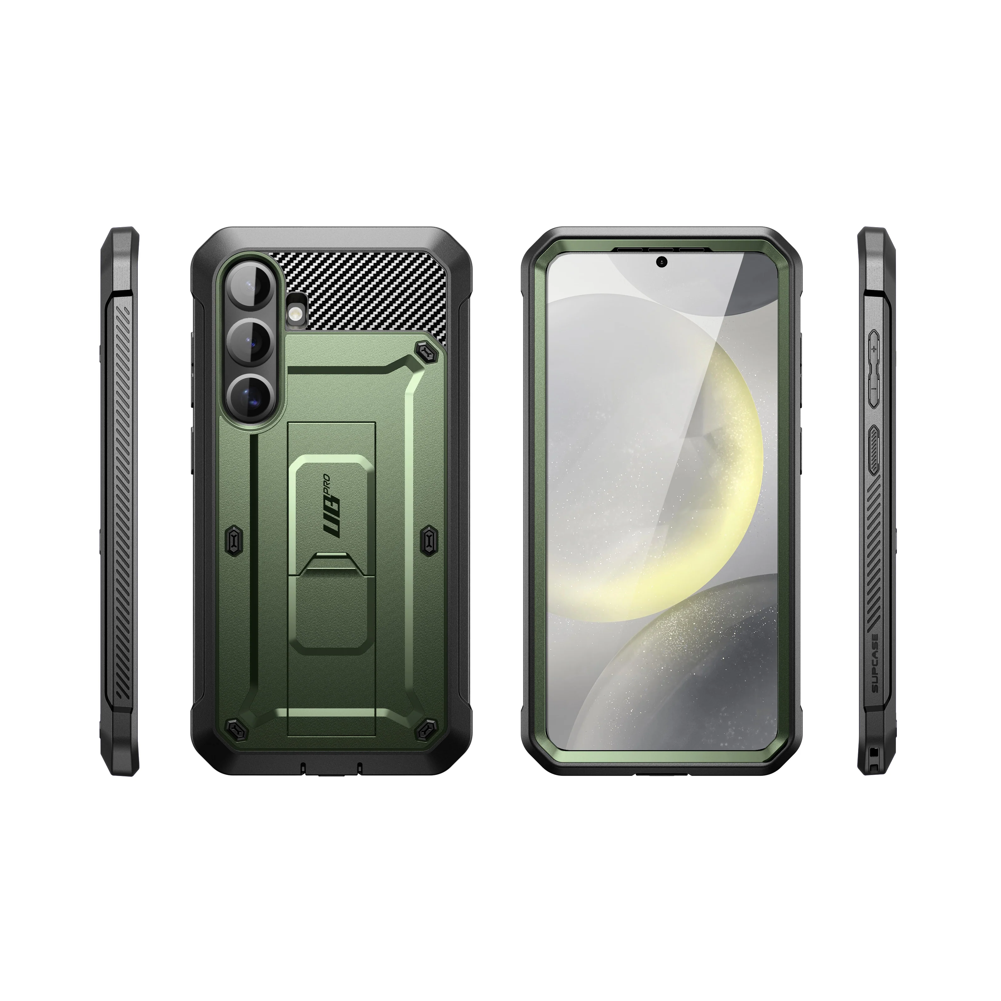 Galaxy S25 Plus Unicorn Beetle PRO Rugged Case(open box)-Dark Green - Image 11