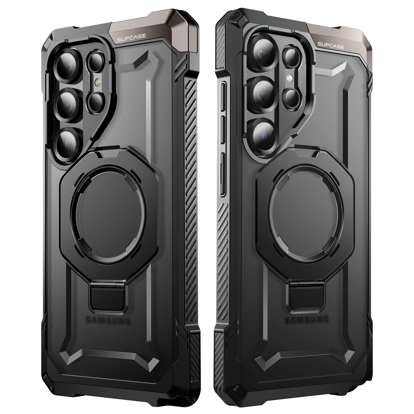 Galaxy S25 Ultra UB Grip MagSafe Phone Case-Black - Image 3