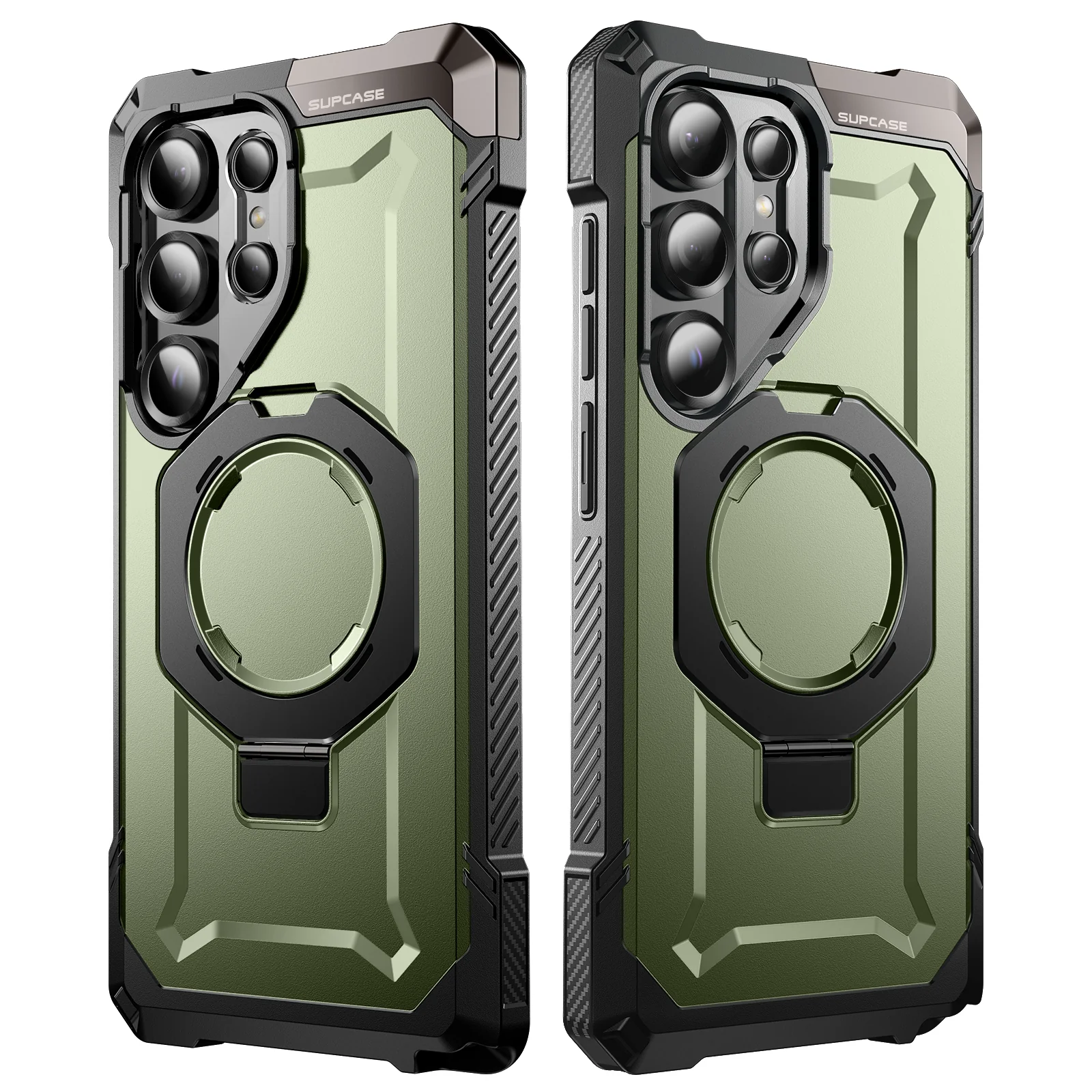 Galaxy S25 Ultra UB Grip MagSafe Phone Case-Dark Green - Image 3