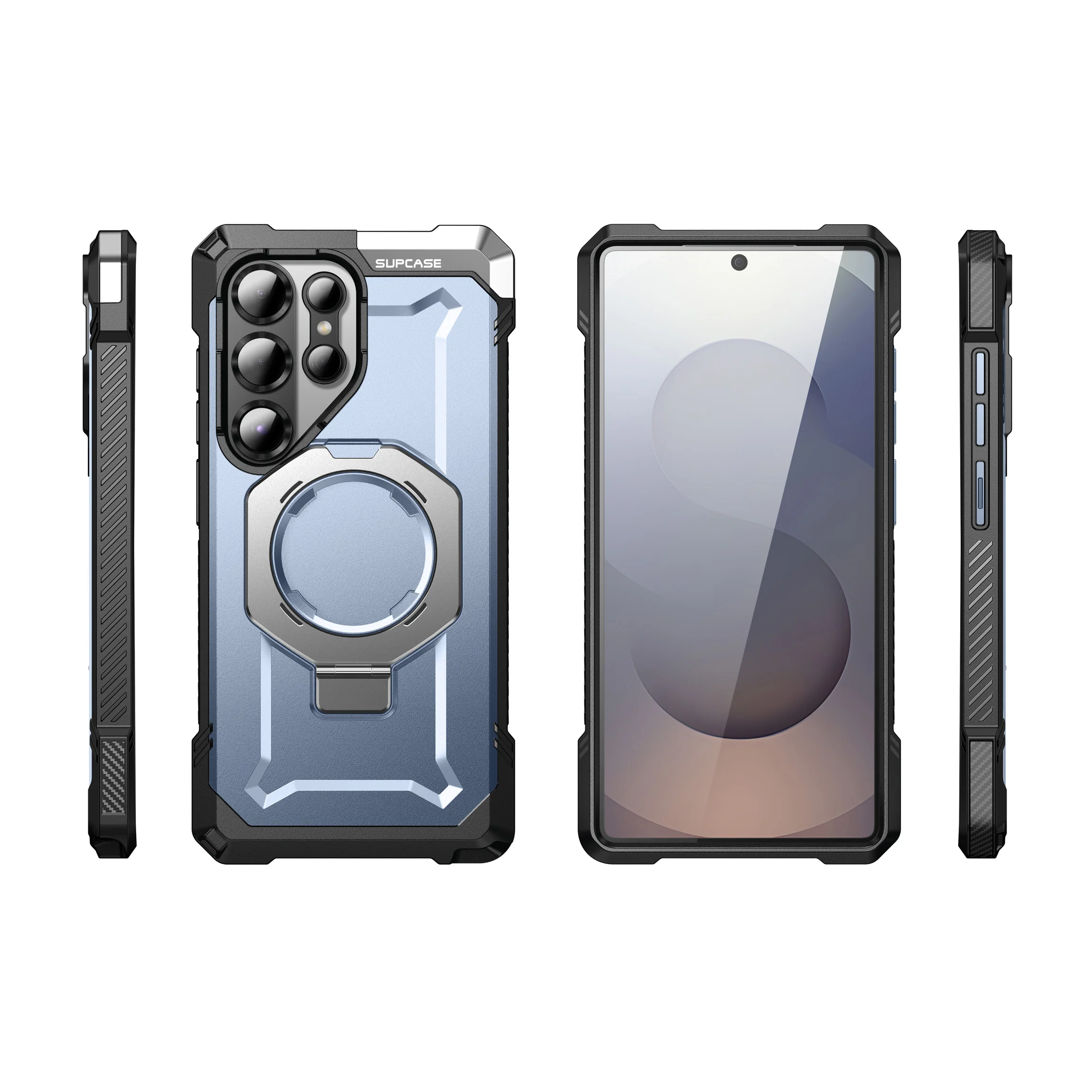 Galaxy S25 Ultra UB Grip MagSafe Phone Case-Metallic Blue - Image 13