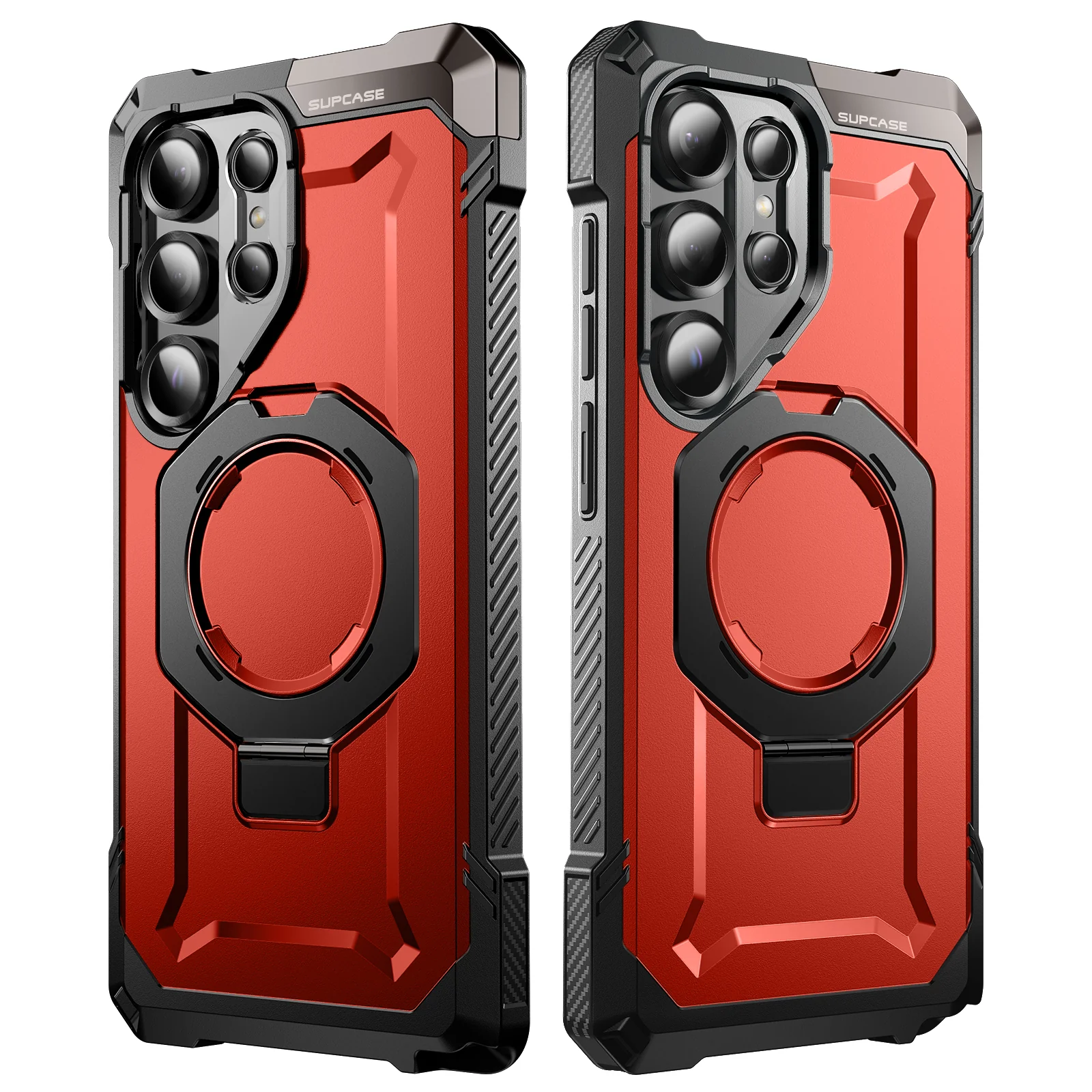 Galaxy S25 Ultra UB Grip MagSafe Phone Case-Metallic Red - Image 3