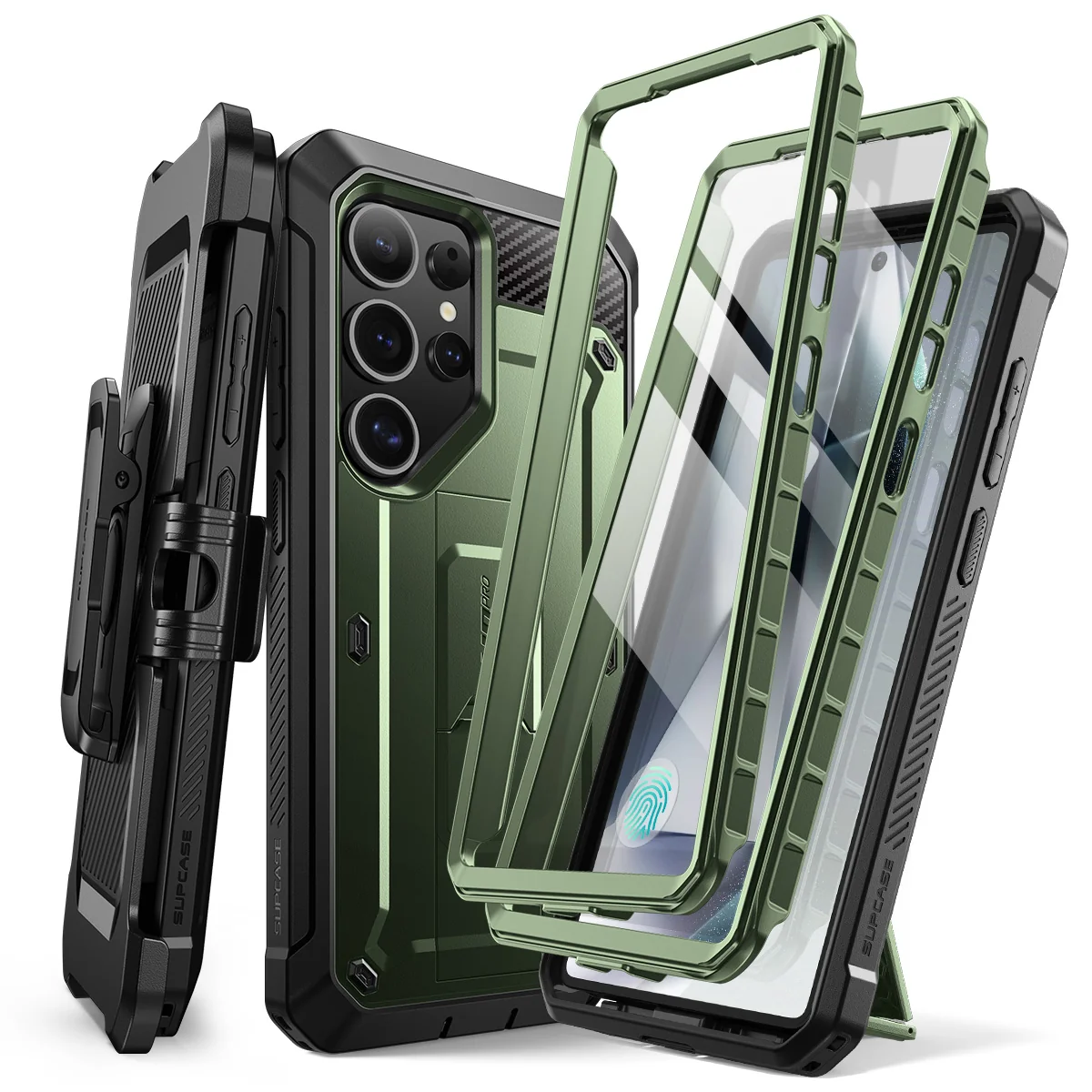 Galaxy S25 Ultra Unicorn Beetle PRO Rugged Case(open box)-Dark Green - Image 2
