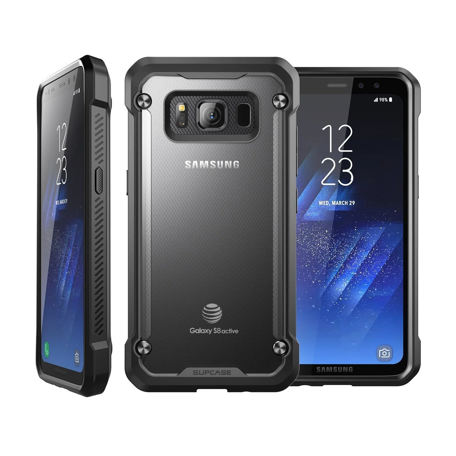 Galaxy S8 Active Unicorn Beetle Hybrid Protective Bumper Case-Frost - Image 6