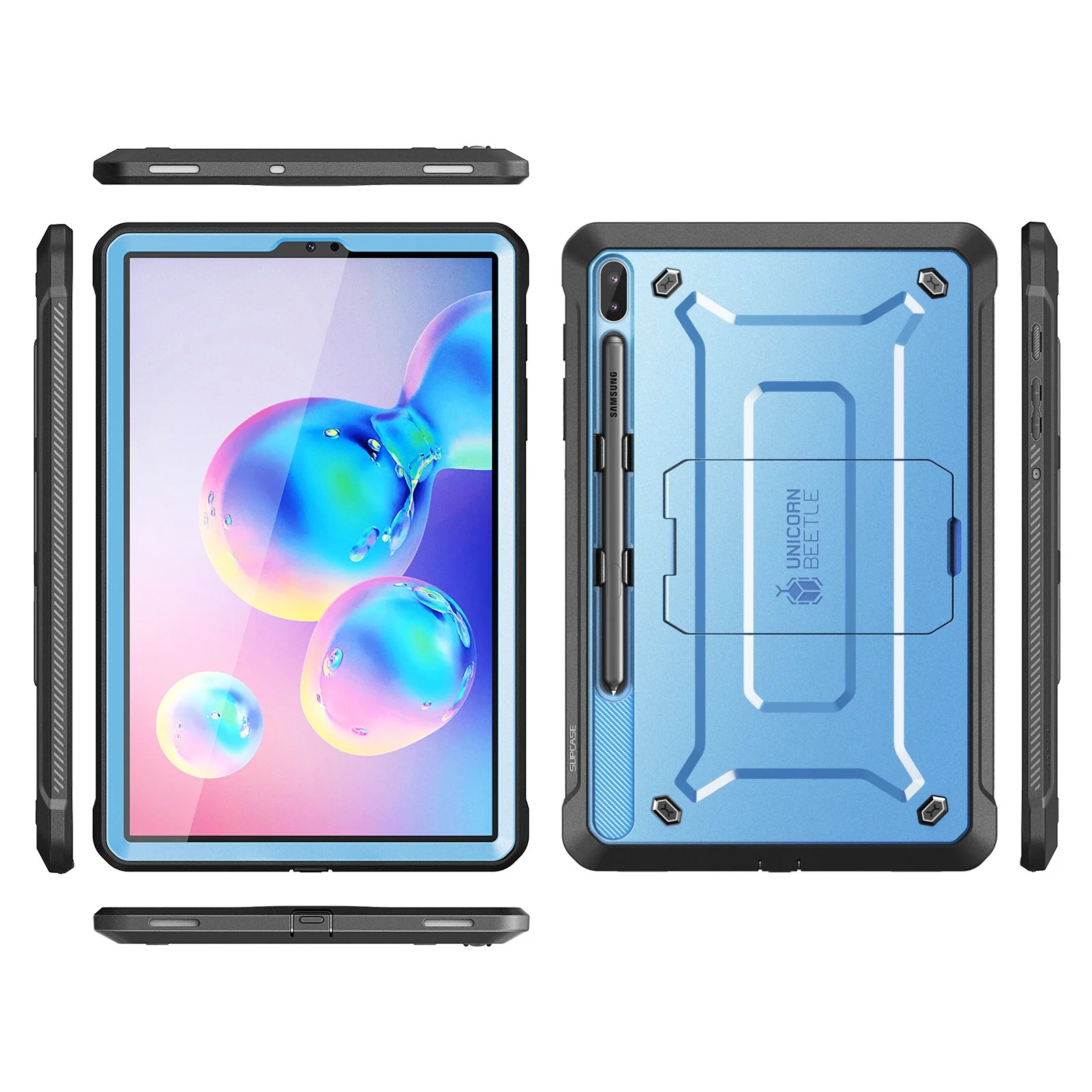 Galaxy Tab S6 (2019) Unicorn Beetle Pro Rugged Case-Blue - Image 8