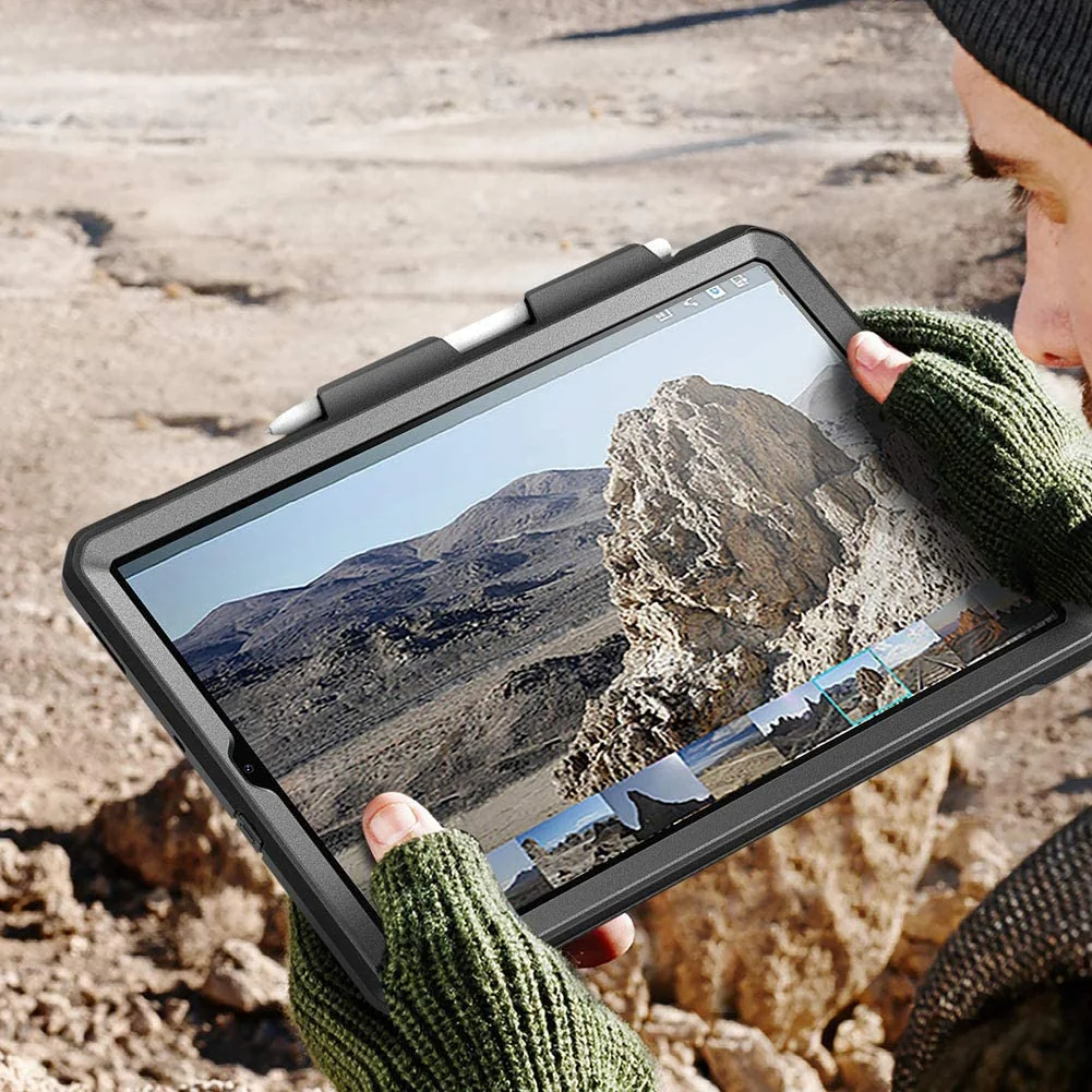Galaxy Tab S6 Lite (2020) Unicorn Beetle Pro Rugged Case-Black - Image 7