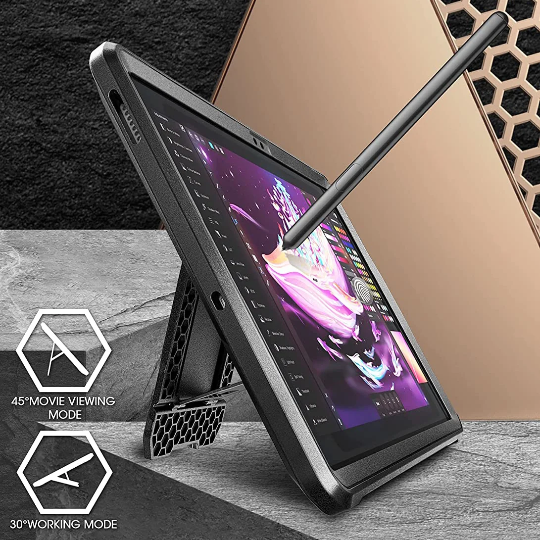Galaxy Tab S7 FE 12.4 inch (2021) Unicorn Beetle Pro Rugged Case(open box)-Black - Image 3