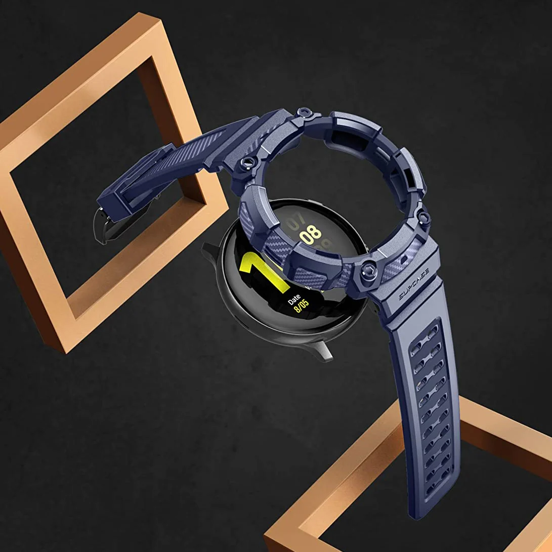 Galaxy Watch Active 2 44mm Unicorn Beetle Pro Wristband Case-Navy - Image 3