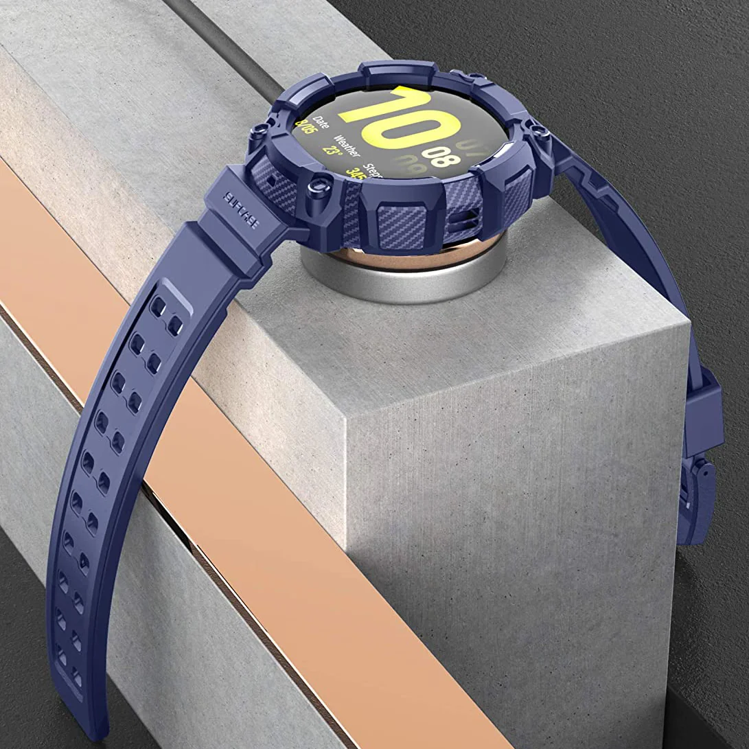 Galaxy Watch Active 2 44mm Unicorn Beetle Pro Wristband Case-Navy - Image 4