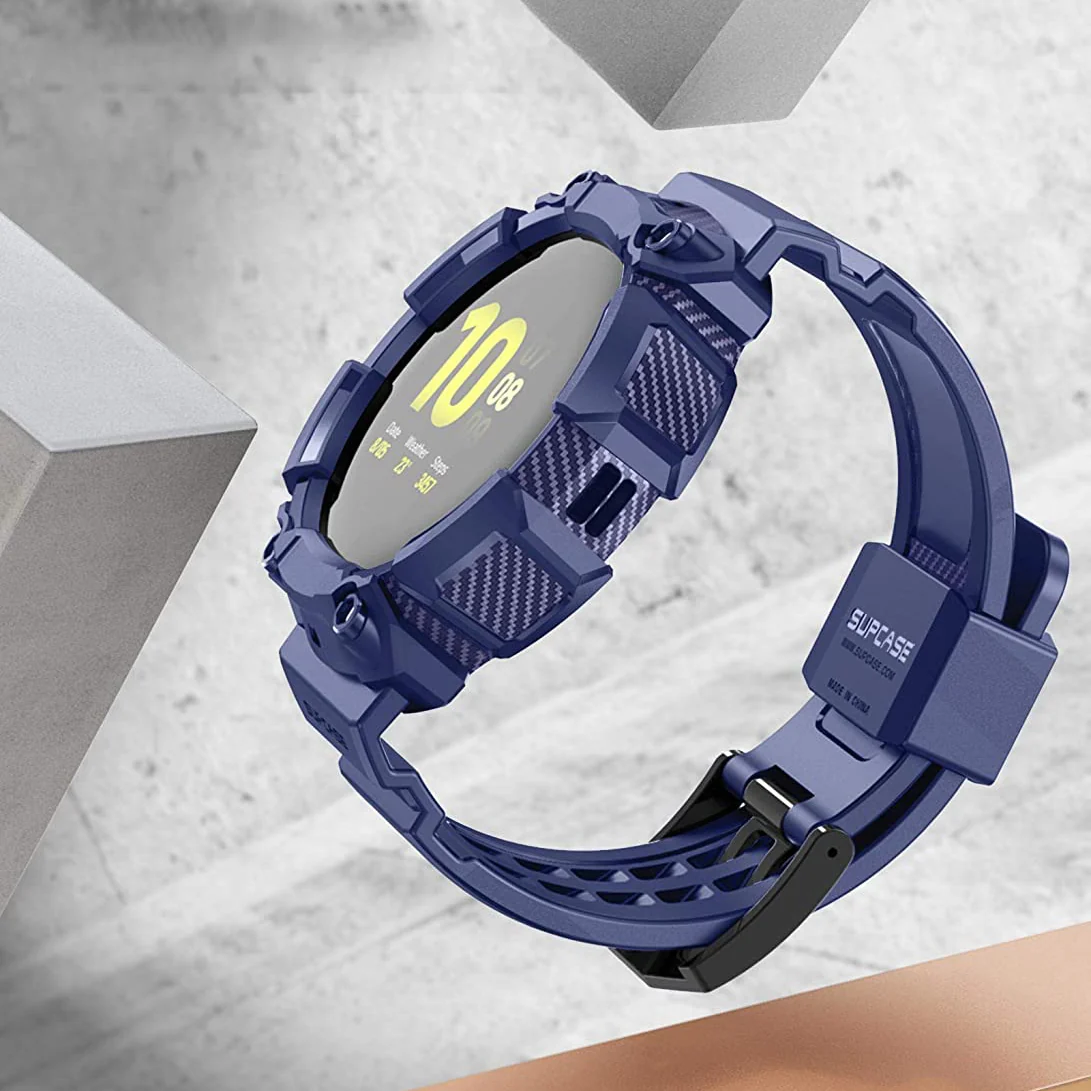 Galaxy Watch Active 2 44mm Unicorn Beetle Pro Wristband Case-Navy - Image 5