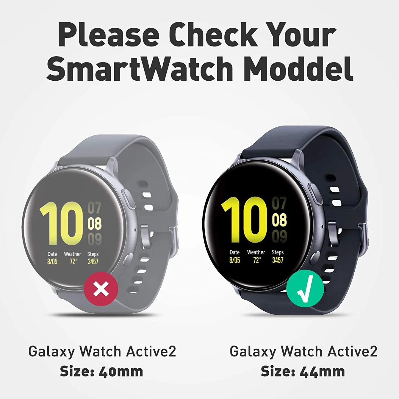Galaxy Watch Active 2 44mm Unicorn Beetle Pro Wristband Case-Navy - Image 7